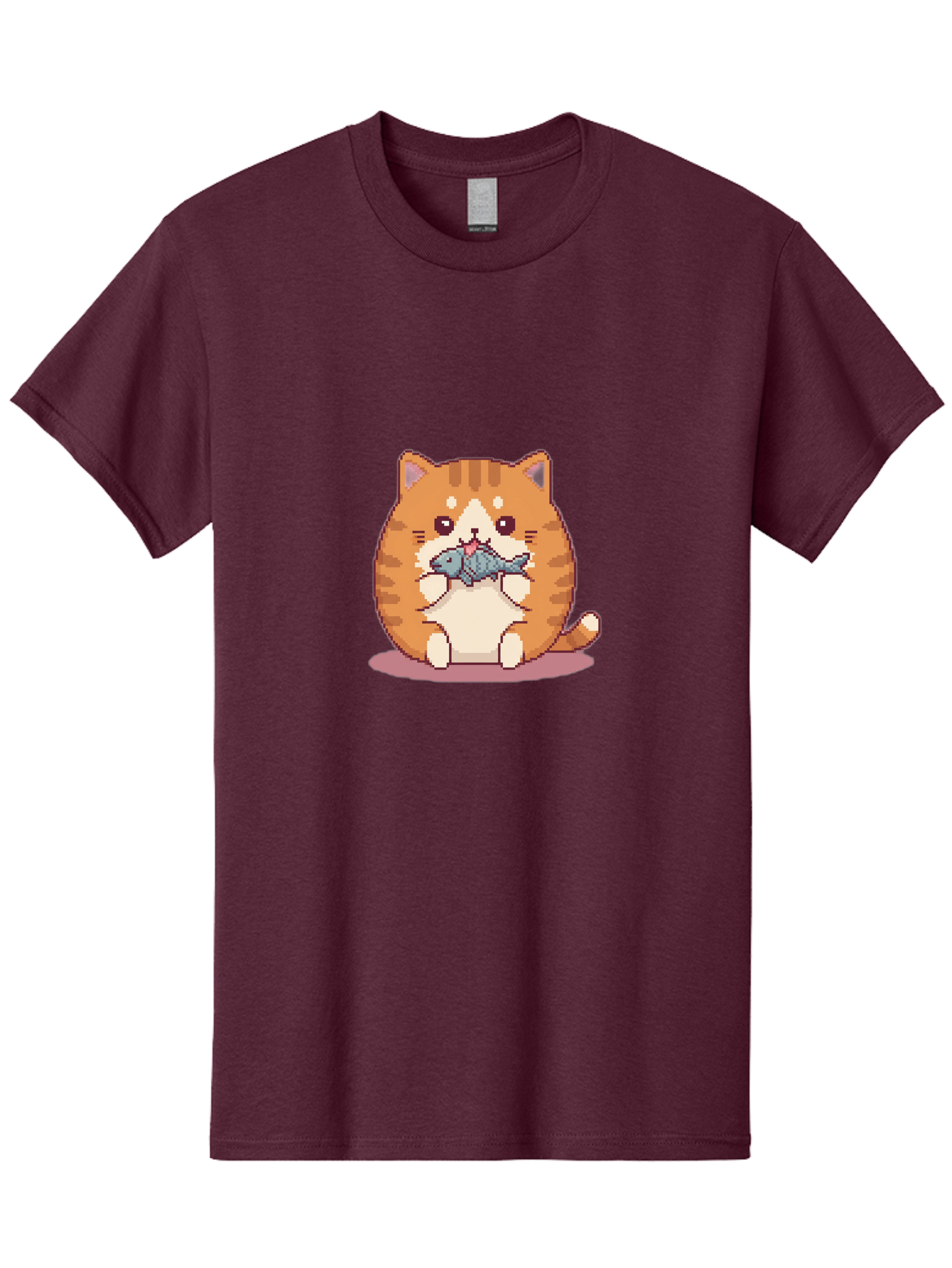 Cat-With-Fish-3 Men'S Graphic Tee, 100% Cotton, Comfortable Casual Summer Wear, Machine Washable, Vintage Camera, Old Camera, Antique Camera, Black Camera, Classic Photography, Photography Equipment, Nostalgic Device, Film Camera, Camera Art Bal991