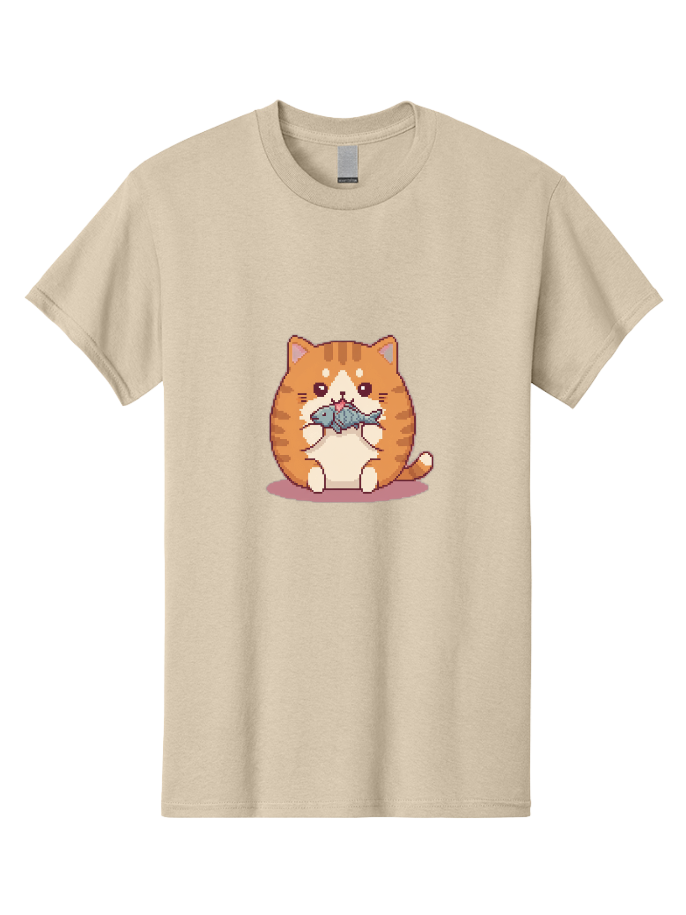 Cat-With-Fish-3 Men'S Graphic Tee, 100% Cotton, Comfortable Casual Summer Wear, Machine Washable, Vintage Camera, Old Camera, Antique Camera, Black Camera, Classic Photography, Photography Equipment, Nostalgic Device, Film Camera, Camera Art Bal991