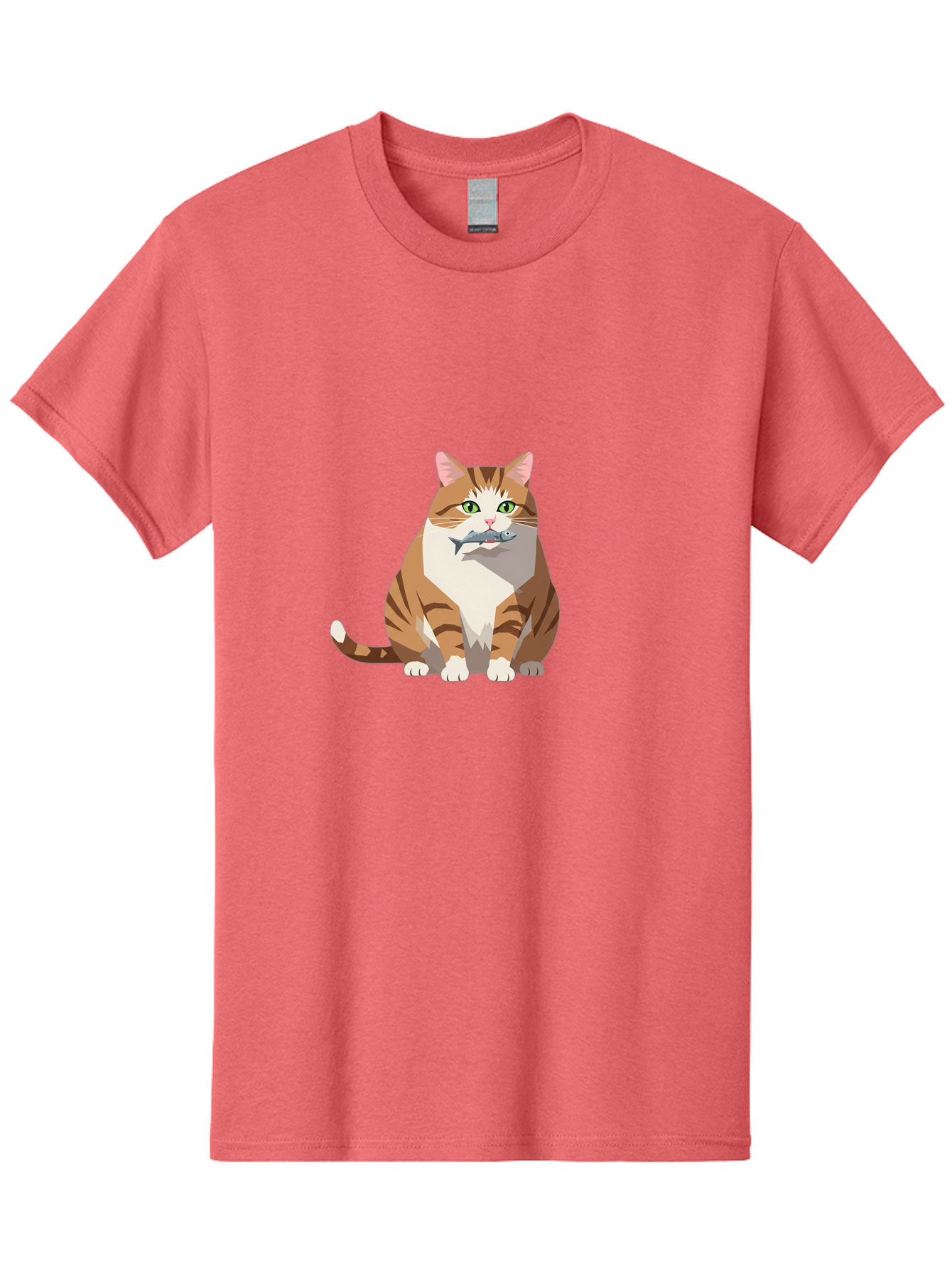 Cat-With-Fish-4 Men'S Graphic Tee, 100% Cotton, Comfortable Casual Summer Wear, Machine Washable, Vintage Camera, Old Camera, Antique Camera, Black Camera, Classic Photography, Photography Equipment, Nostalgic Device, Film Camera, Camera Art Bal992