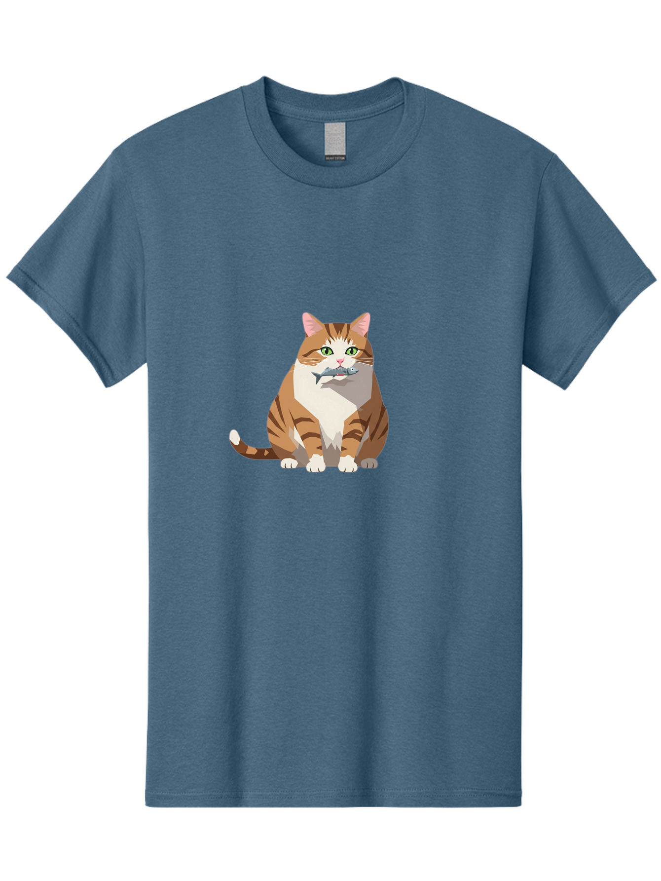 Cat-With-Fish-4 Men'S Graphic Tee, 100% Cotton, Comfortable Casual Summer Wear, Machine Washable, Vintage Camera, Old Camera, Antique Camera, Black Camera, Classic Photography, Photography Equipment, Nostalgic Device, Film Camera, Camera Art Bal992