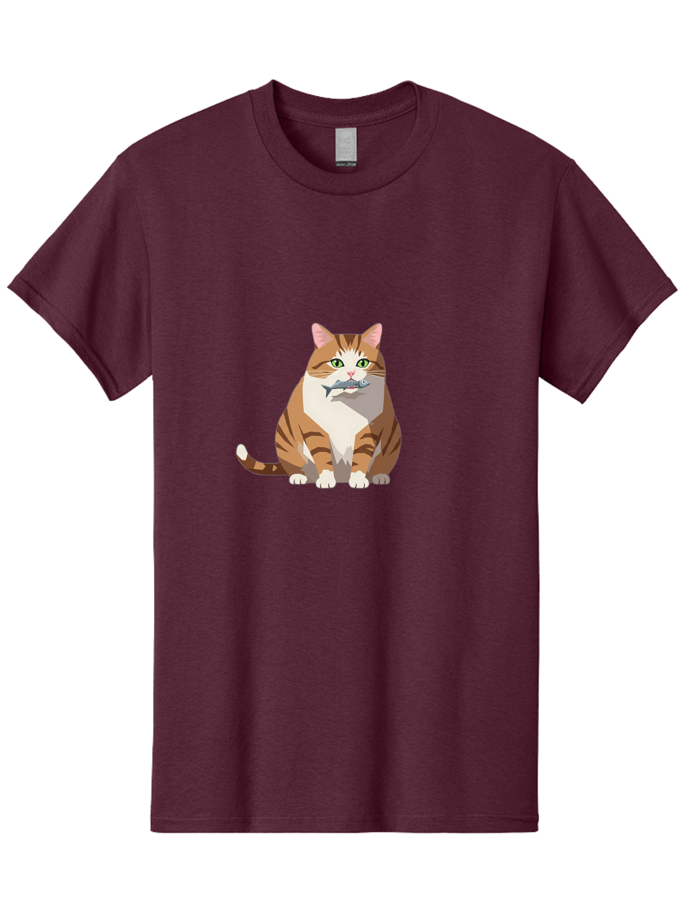 Cat-With-Fish-4 Men'S Graphic Tee, 100% Cotton, Comfortable Casual Summer Wear, Machine Washable, Vintage Camera, Old Camera, Antique Camera, Black Camera, Classic Photography, Photography Equipment, Nostalgic Device, Film Camera, Camera Art Bal992