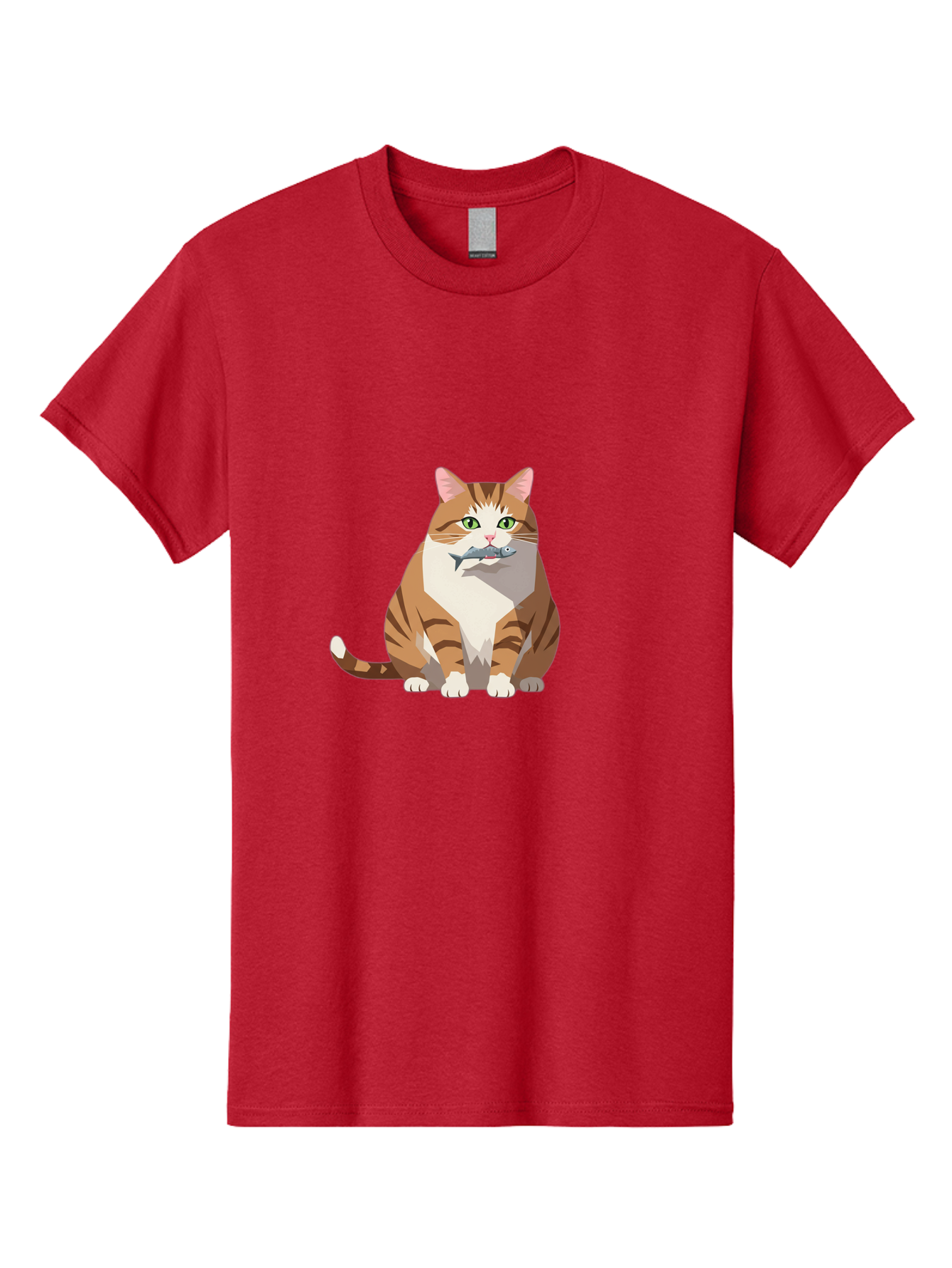 Cat-With-Fish-4 Men'S Graphic Tee, 100% Cotton, Comfortable Casual Summer Wear, Machine Washable, Vintage Camera, Old Camera, Antique Camera, Black Camera, Classic Photography, Photography Equipment, Nostalgic Device, Film Camera, Camera Art Bal992