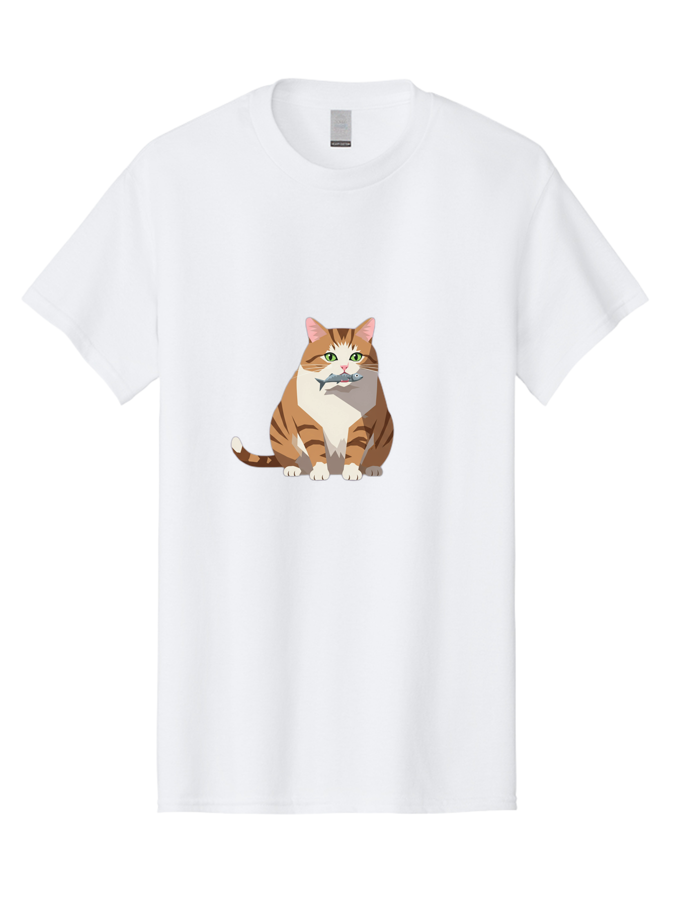 Cat-With-Fish-4 Men'S Graphic Tee, 100% Cotton, Comfortable Casual Summer Wear, Machine Washable, Vintage Camera, Old Camera, Antique Camera, Black Camera, Classic Photography, Photography Equipment, Nostalgic Device, Film Camera, Camera Art Bal992