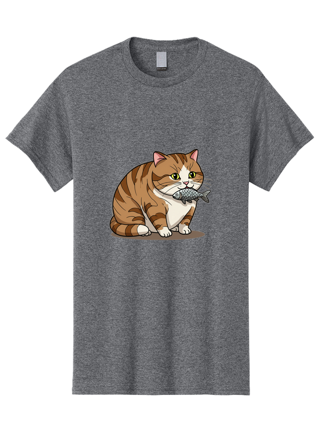 Cat-With-Fish-5 Men'S Graphic Tee, 100% Cotton, Comfortable Casual Summer Wear, Machine Washable, Vintage Camera, Old Camera, Antique Camera, Black Camera, Classic Photography, Photography Equipment, Nostalgic Device, Film Camera, Camera Art Bal993