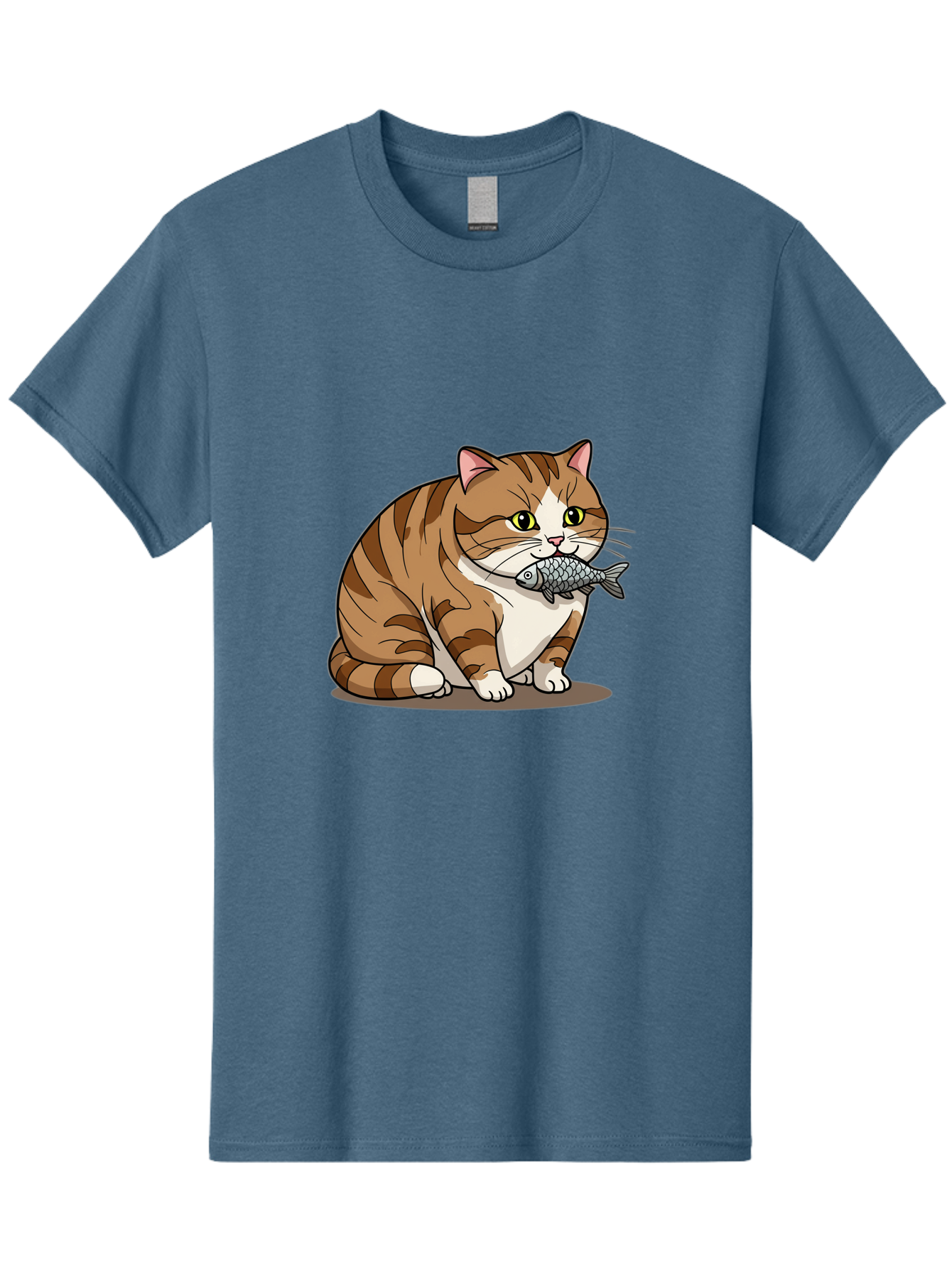 Cat-With-Fish-5 Men'S Graphic Tee, 100% Cotton, Comfortable Casual Summer Wear, Machine Washable, Vintage Camera, Old Camera, Antique Camera, Black Camera, Classic Photography, Photography Equipment, Nostalgic Device, Film Camera, Camera Art Bal993
