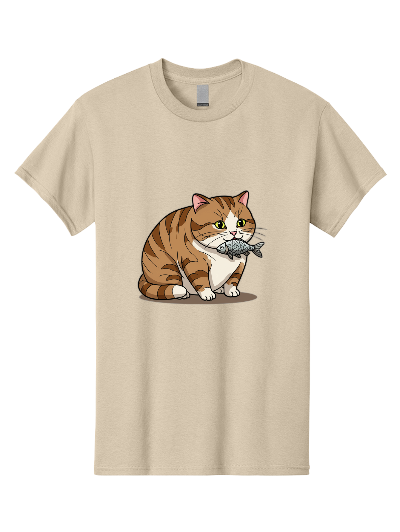 Cat-With-Fish-5 Men'S Graphic Tee, 100% Cotton, Comfortable Casual Summer Wear, Machine Washable, Vintage Camera, Old Camera, Antique Camera, Black Camera, Classic Photography, Photography Equipment, Nostalgic Device, Film Camera, Camera Art Bal993