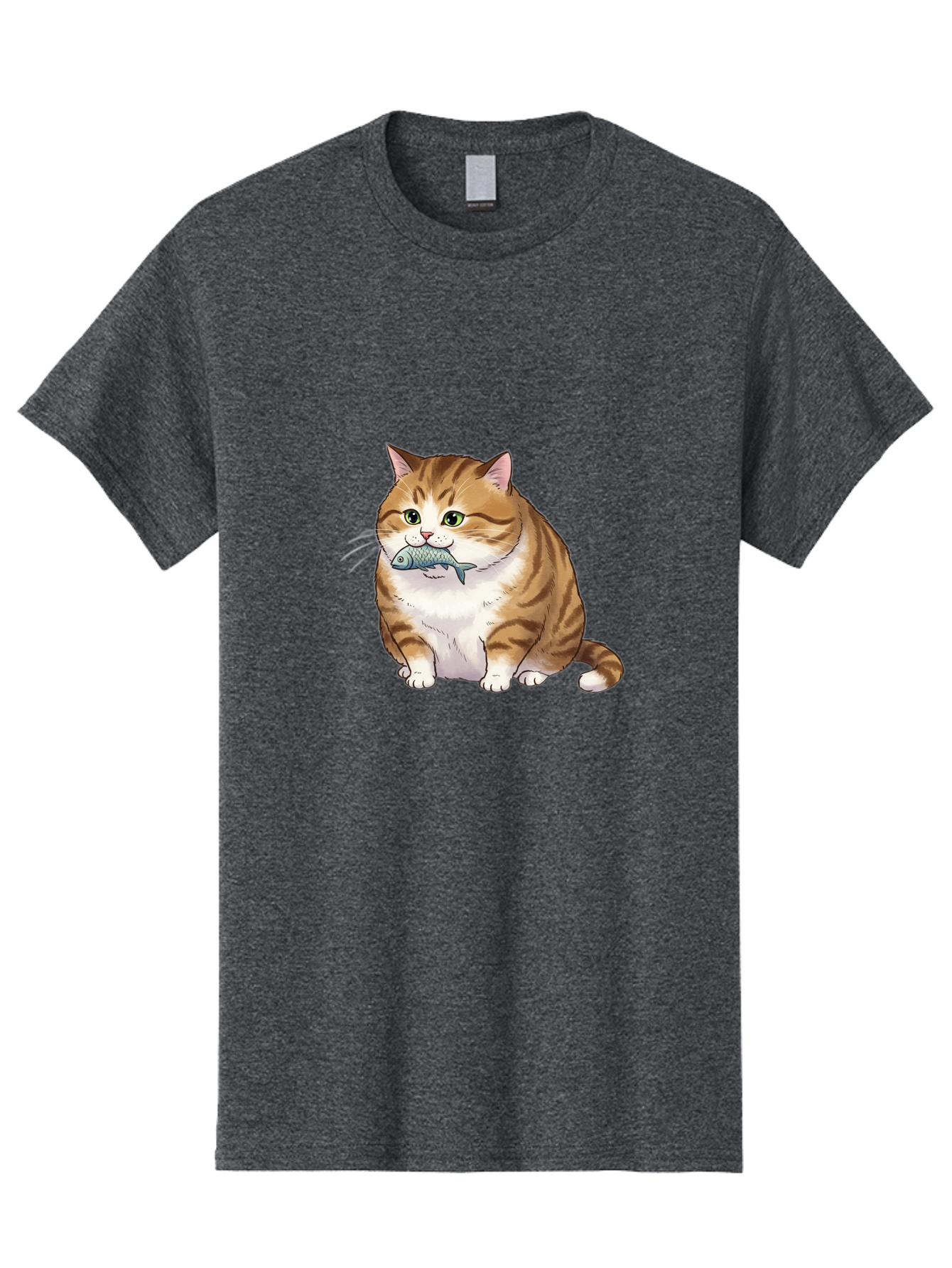 Cat-With-Fish-7 Men'S Graphic Tee, 100% Cotton, Comfortable Casual Summer Wear, Machine Washable, Vintage Camera, Old Camera, Antique Camera, Black Camera, Classic Photography, Photography Equipment, Nostalgic Device, Film Camera, Camera Art Bal995