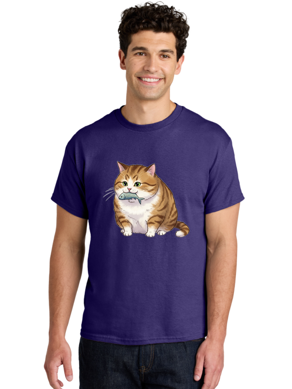Cat-With-Fish-7 Men'S Graphic Tee, 100% Cotton, Comfortable Casual Summer Wear, Machine Washable, Vintage Camera, Old Camera, Antique Camera, Black Camera, Classic Photography, Photography Equipment, Nostalgic Device, Film Camera, Camera Art Bal995