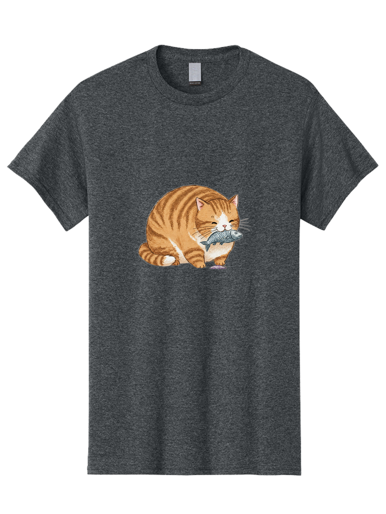 Cat-With-Fish-8 Men'S Graphic Tee, 100% Cotton, Comfortable Casual Summer Wear, Machine Washable, Vintage Camera, Old Camera, Antique Camera, Black Camera, Classic Photography, Photography Equipment, Nostalgic Device, Film Camera, Camera Art Bal996