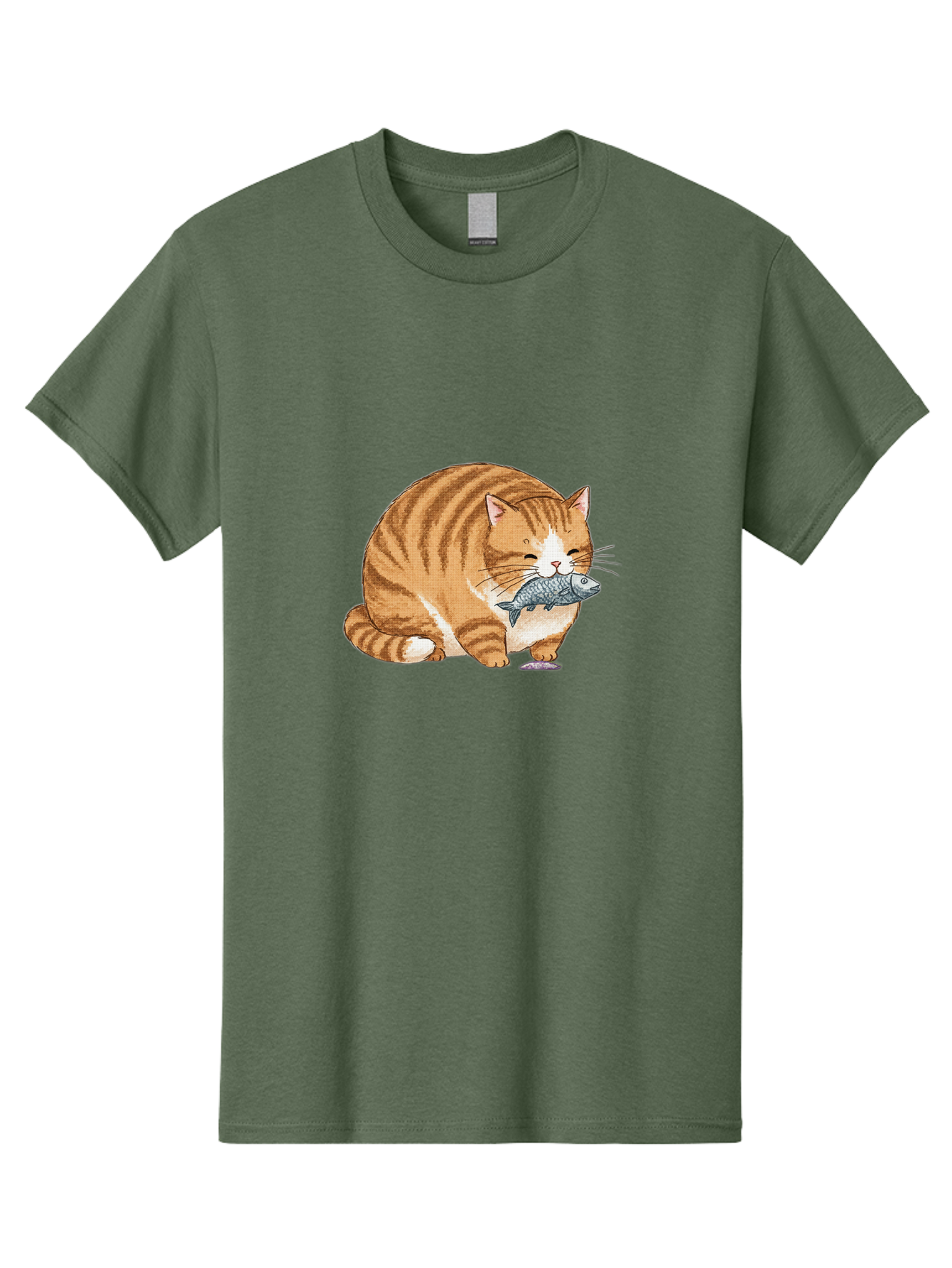Cat-With-Fish-8 Men'S Graphic Tee, 100% Cotton, Comfortable Casual Summer Wear, Machine Washable, Vintage Camera, Old Camera, Antique Camera, Black Camera, Classic Photography, Photography Equipment, Nostalgic Device, Film Camera, Camera Art Bal996