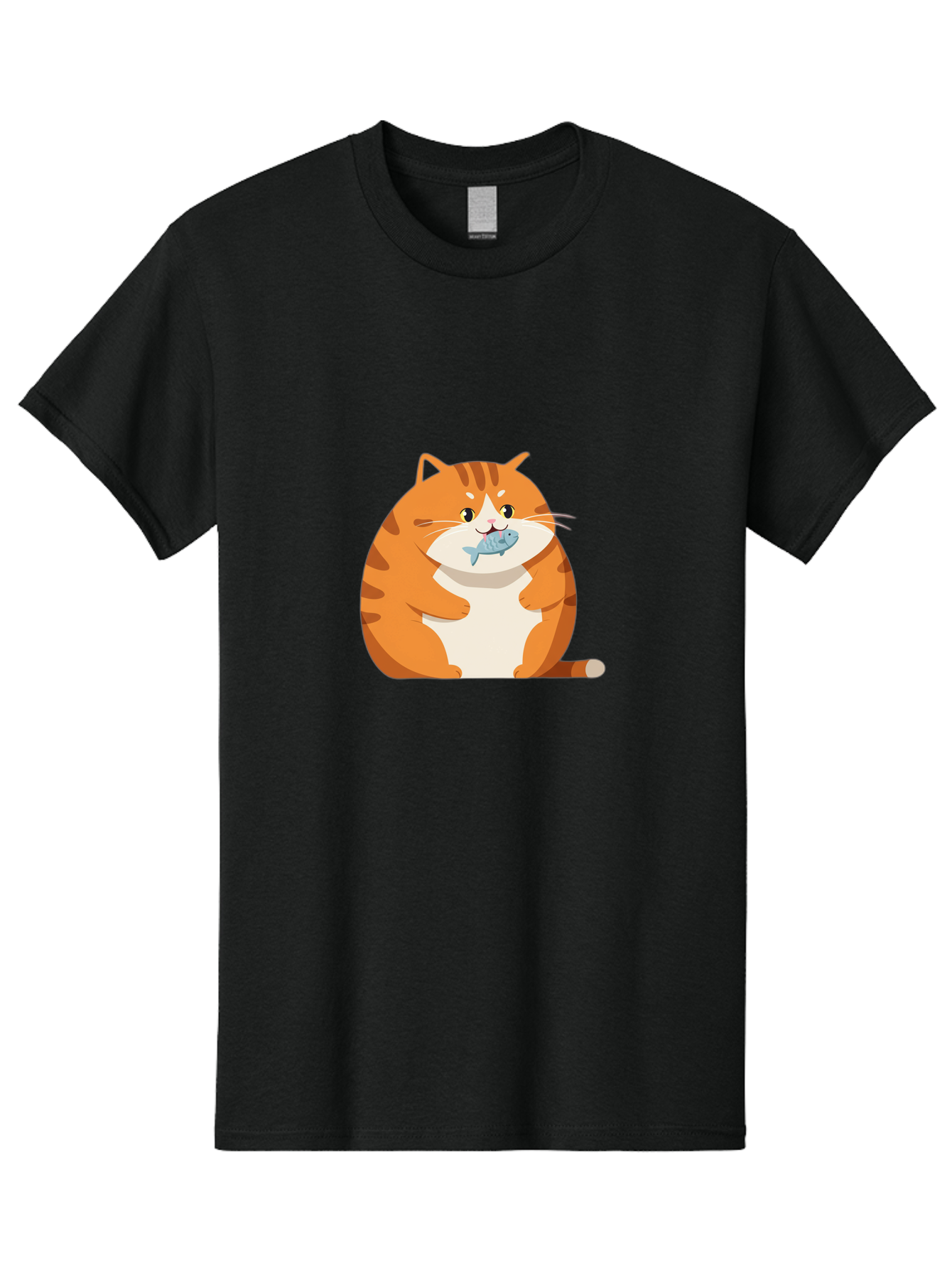 Cat-With-Fish-9 Men'S Graphic Tee, 100% Cotton, Comfortable Casual Summer Wear, Machine Washable, Vintage Camera, Old Camera, Antique Camera, Black Camera, Classic Photography, Photography Equipment, Nostalgic Device, Film Camera, Camera Art Bal997
