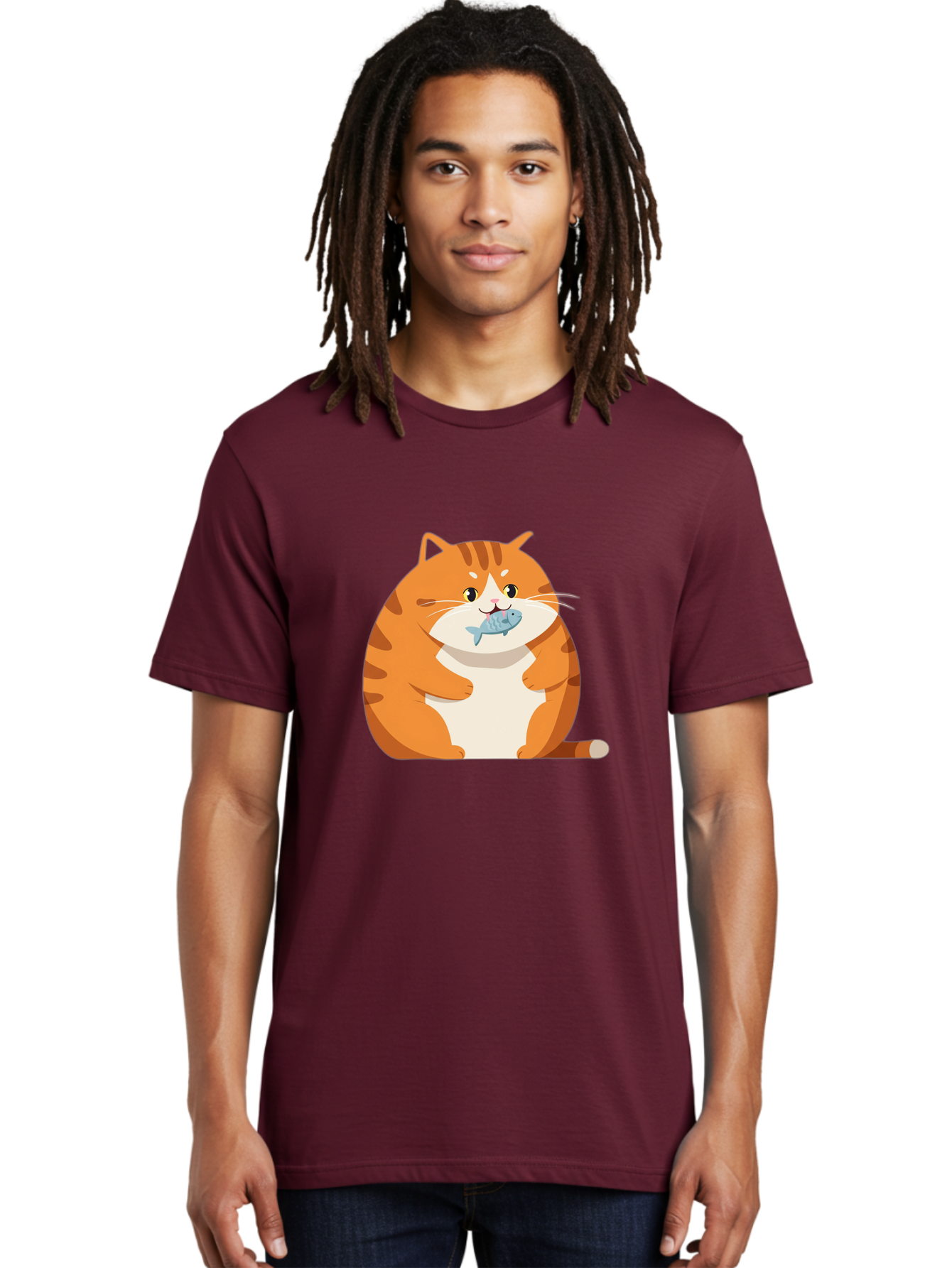 Cat-With-Fish-9 Men'S Graphic Tee, 100% Cotton, Comfortable Casual Summer Wear, Machine Washable, Vintage Camera, Old Camera, Antique Camera, Black Camera, Classic Photography, Photography Equipment, Nostalgic Device, Film Camera, Camera Art Bal997