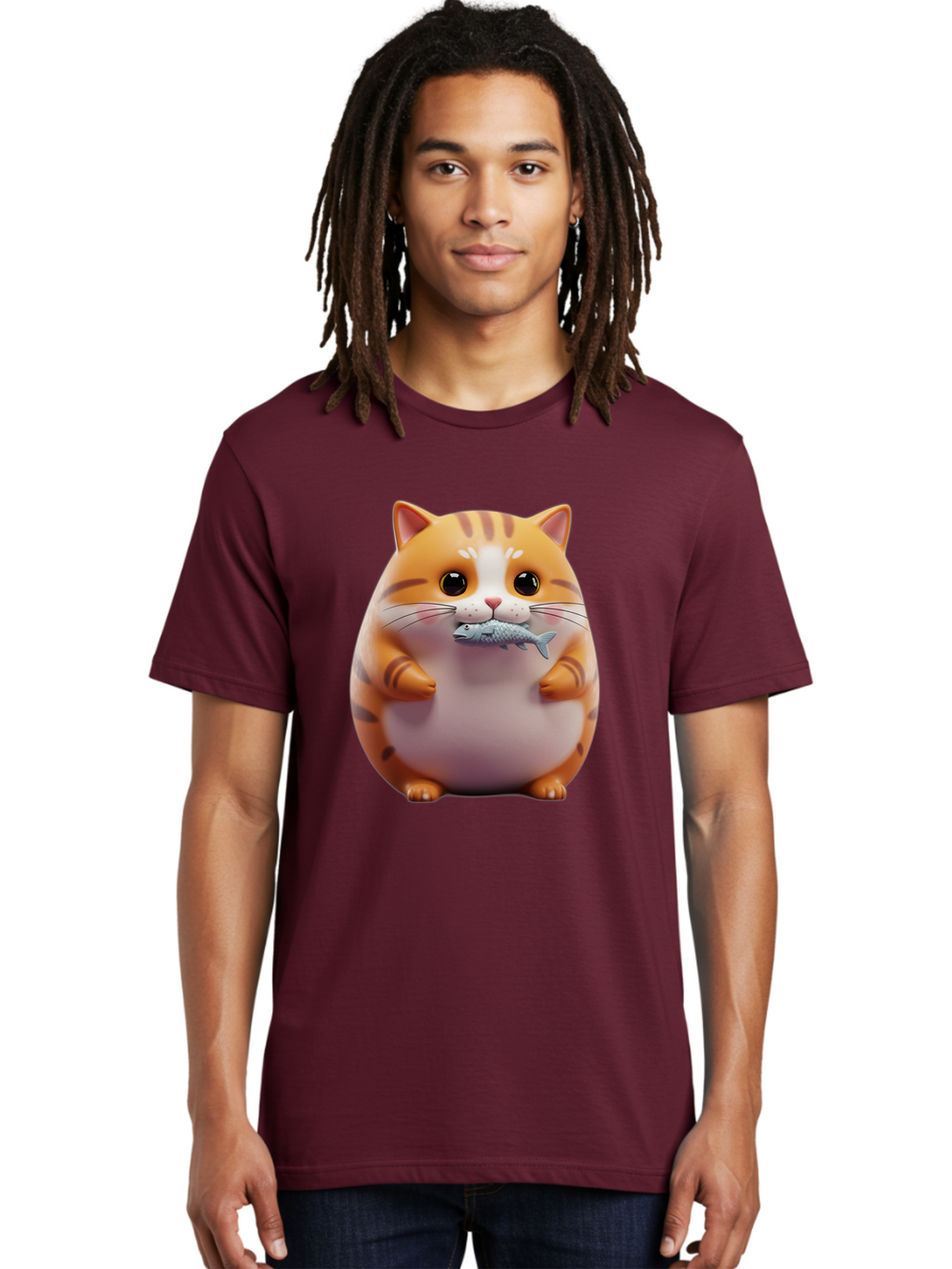 Cat-With-Fish Men'S Graphic Tee, 100% Cotton, Comfortable Casual Summer Wear, Machine Washable, Vintage Camera, Old Camera, Antique Camera, Black Camera, Classic Photography, Photography Equipment, Nostalgic Device, Film Camera, Camera Art Bal998