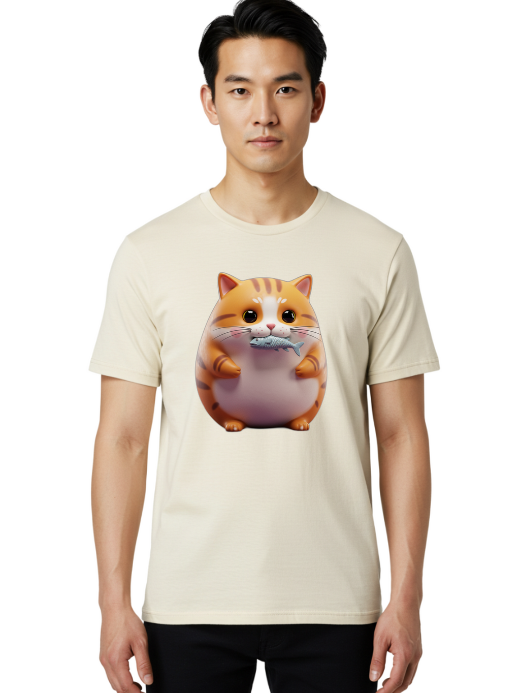 Cat-With-Fish Men'S Graphic Tee, 100% Cotton, Comfortable Casual Summer Wear, Machine Washable, Vintage Camera, Old Camera, Antique Camera, Black Camera, Classic Photography, Photography Equipment, Nostalgic Device, Film Camera, Camera Art Bal998