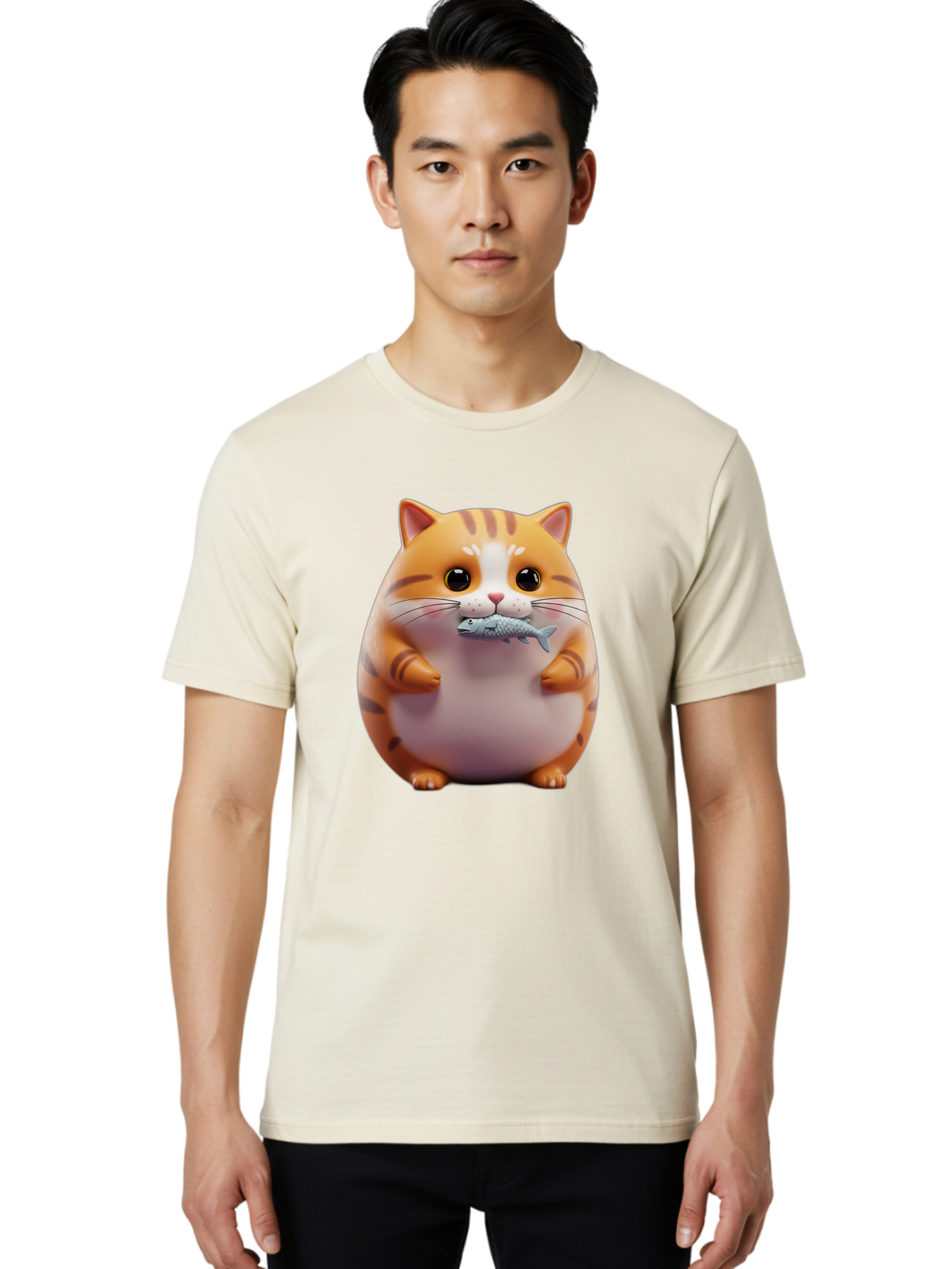 Cat-With-Fish Men'S Graphic Tee, 100% Cotton, Comfortable Casual Summer Wear, Machine Washable, Vintage Camera, Old Camera, Antique Camera, Black Camera, Classic Photography, Photography Equipment, Nostalgic Device, Film Camera, Camera Art Bal998