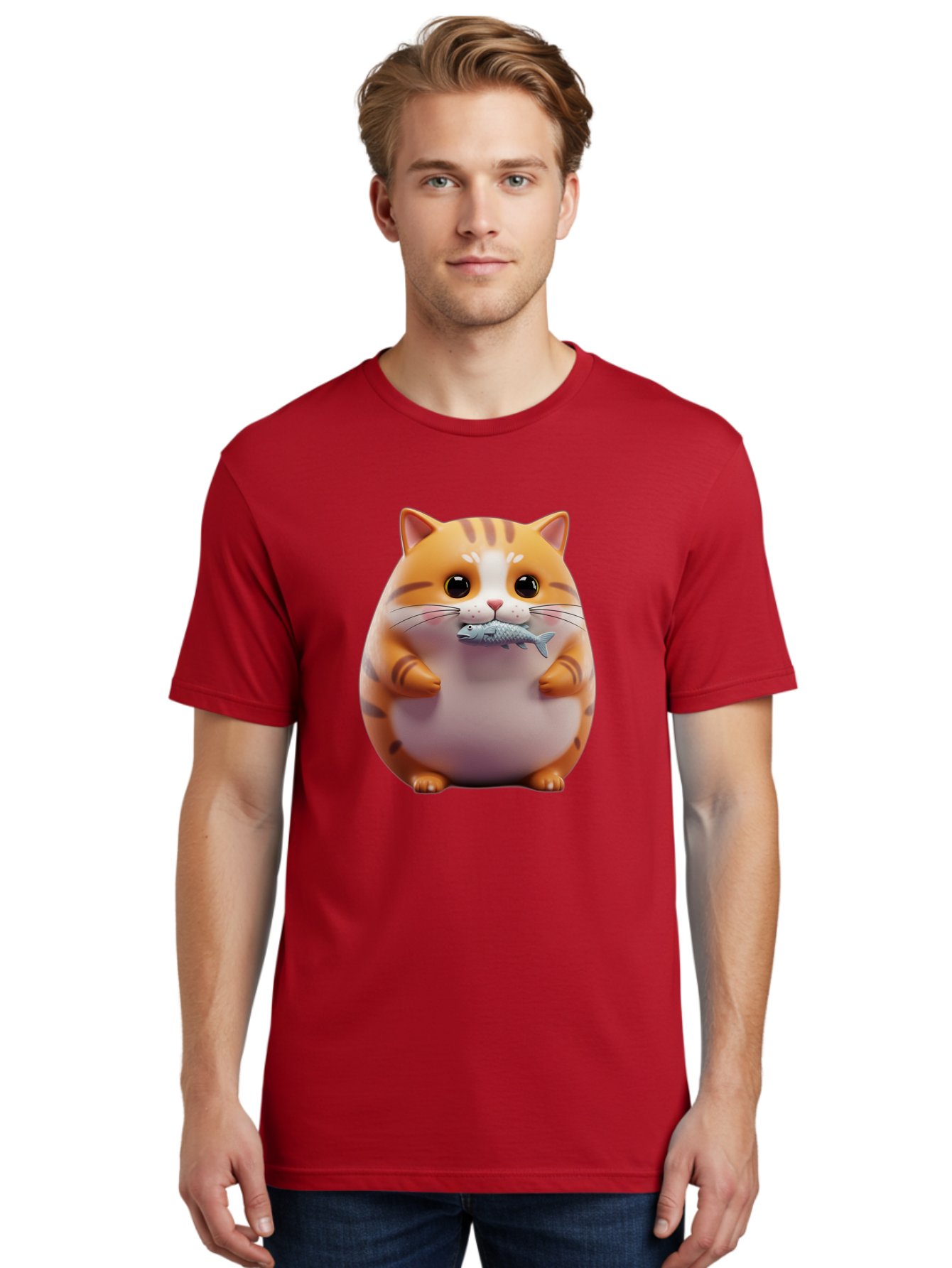 Cat-With-Fish Men'S Graphic Tee, 100% Cotton, Comfortable Casual Summer Wear, Machine Washable, Vintage Camera, Old Camera, Antique Camera, Black Camera, Classic Photography, Photography Equipment, Nostalgic Device, Film Camera, Camera Art Bal998