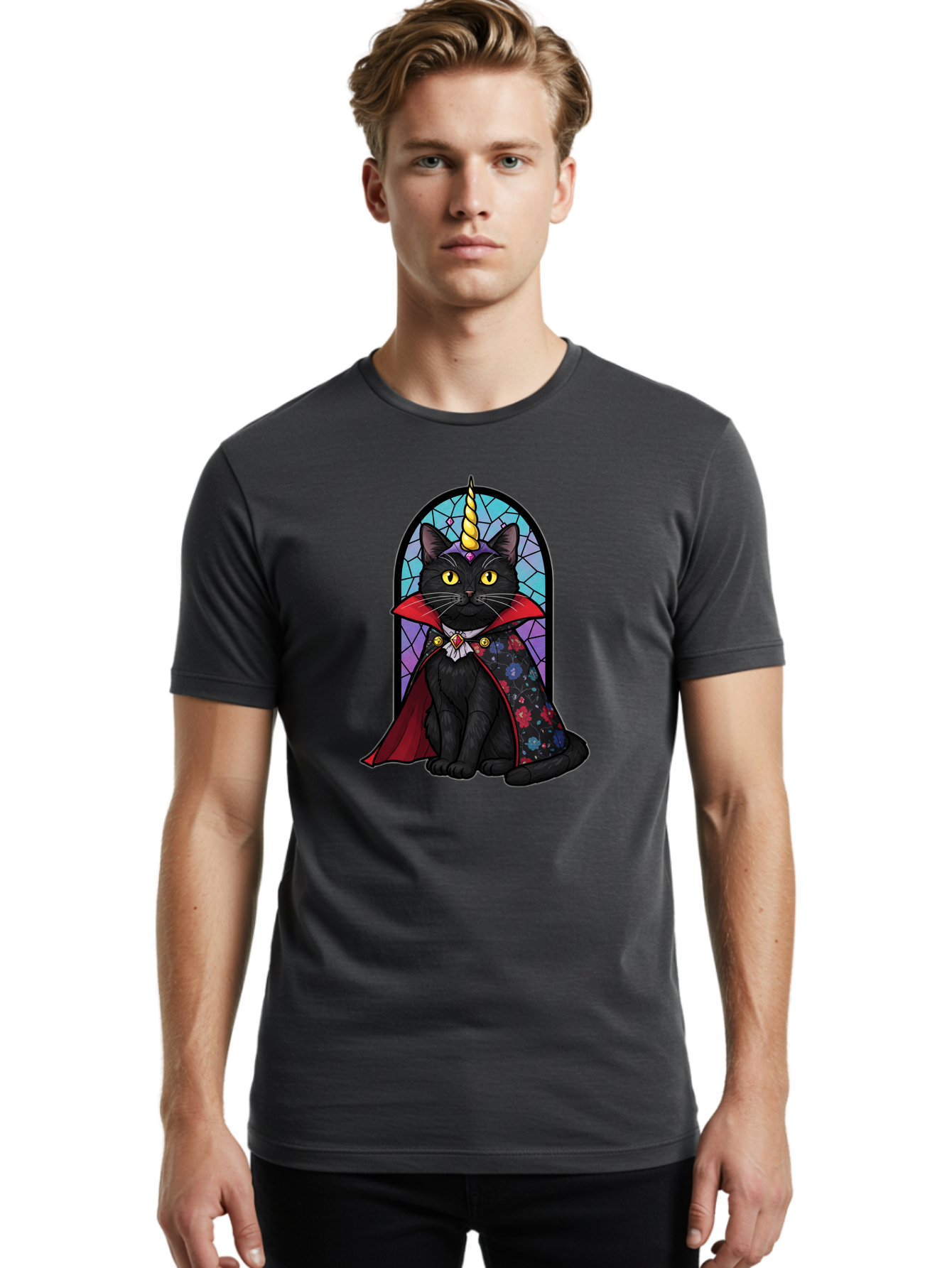 Caticorn Men'S Graphic Tee, 100% Cotton, Comfortable Casual Summer Wear, Machine Washable, Vintage Camera, Old Camera, Antique Camera, Black Camera, Classic Photography, Photography Equipment, Nostalgic Device, Film Camera, Camera Art Bal999