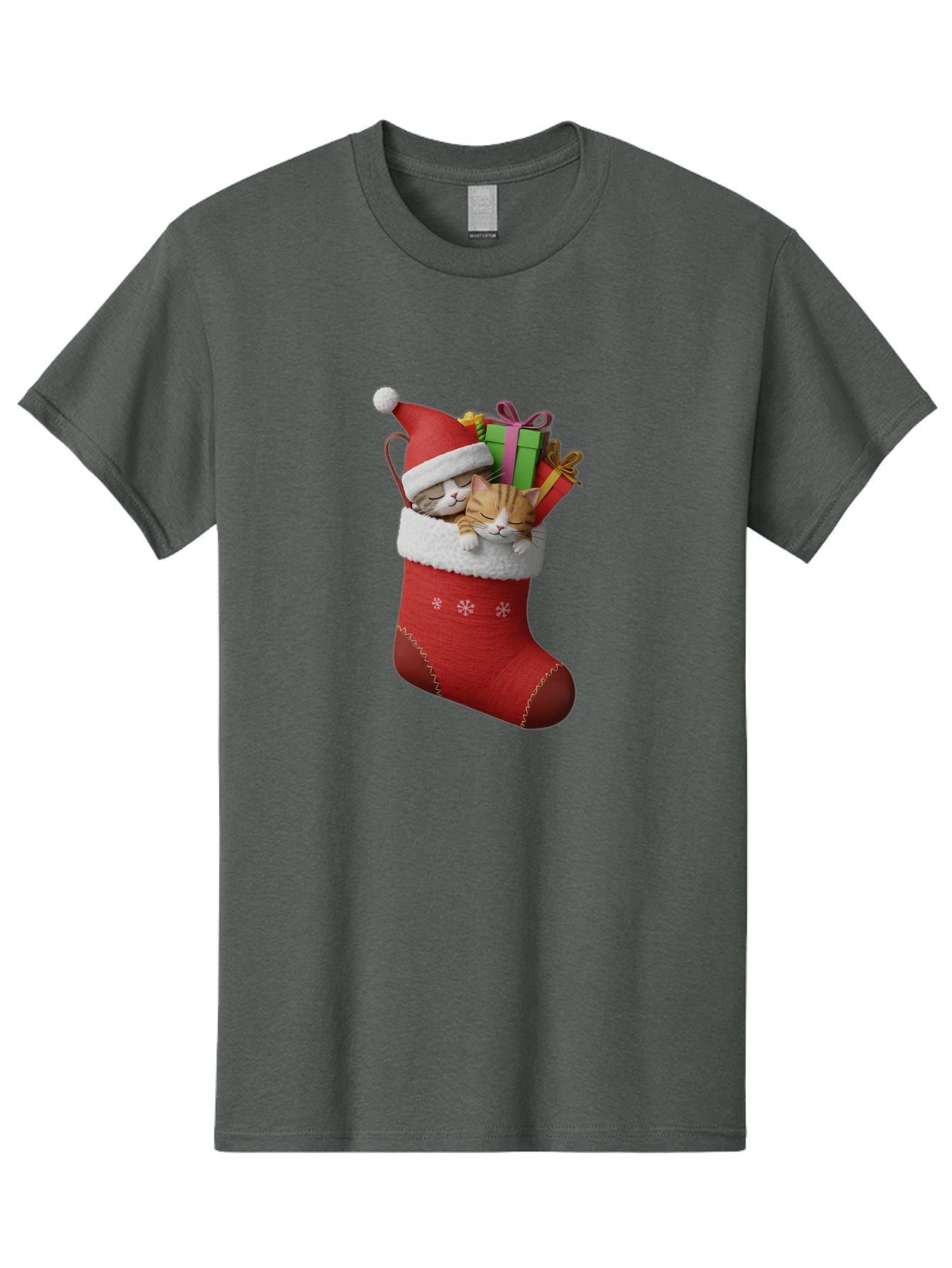 Cats-In-Christmas-Stocking Men'S Graphic Tee, 100% Cotton, Comfortable Casual Summer Wear, Machine Washable, Vintage Camera, Old Camera, Antique Camera, Black Camera, Classic Photography, Photography Equipment, Nostalgic Device, Film Camera, Bam000