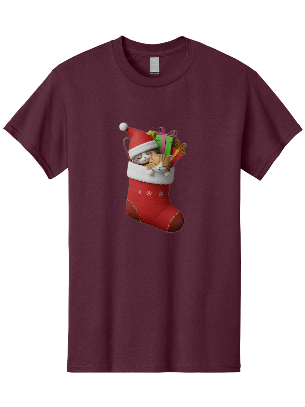Cats-In-Christmas-Stocking Men'S Graphic Tee, 100% Cotton, Comfortable Casual Summer Wear, Machine Washable, Vintage Camera, Old Camera, Antique Camera, Black Camera, Classic Photography, Photography Equipment, Nostalgic Device, Film Camera, Bam000