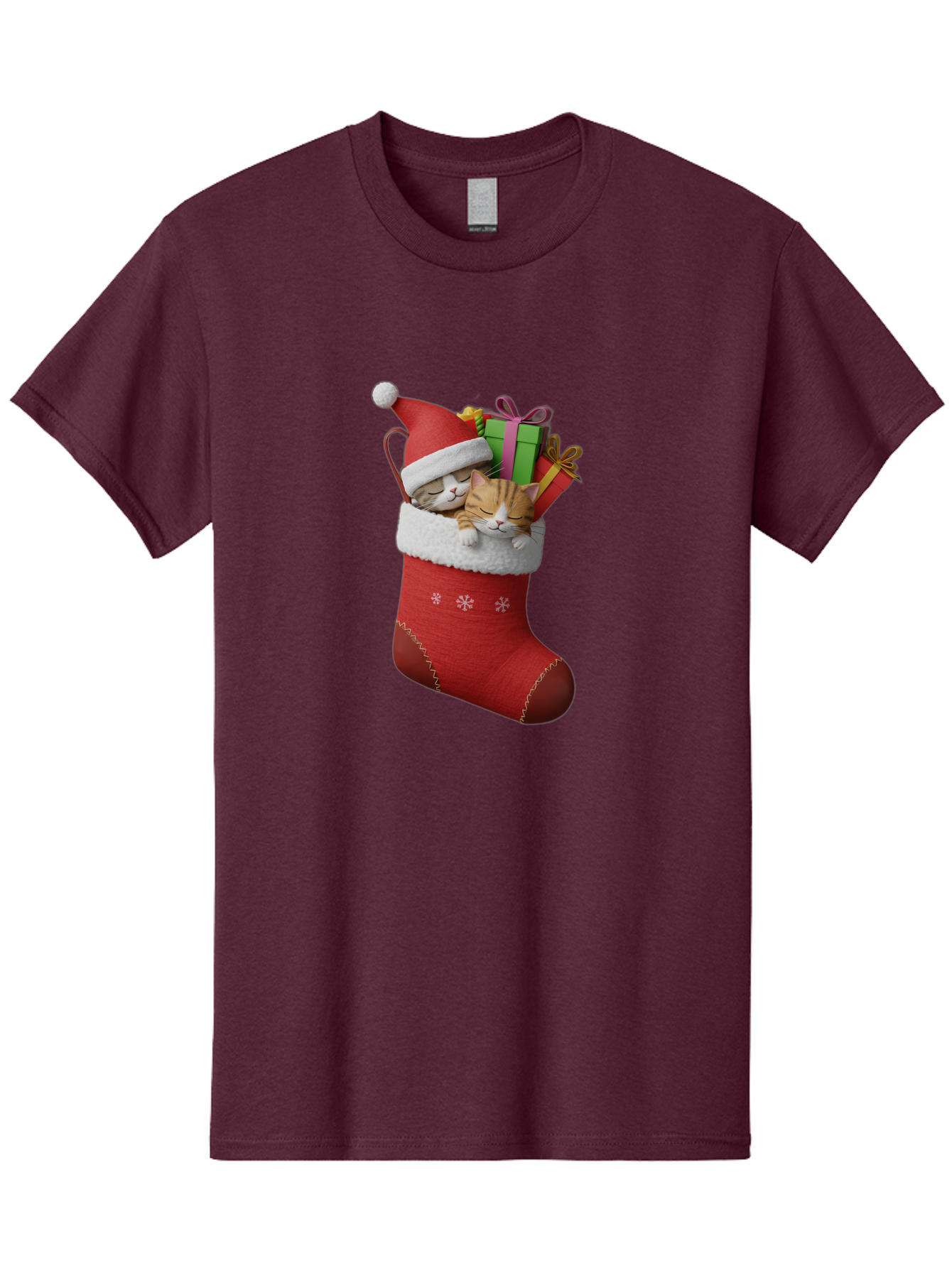 Cats-In-Christmas-Stocking Men'S Graphic Tee, 100% Cotton, Comfortable Casual Summer Wear, Machine Washable, Vintage Camera, Old Camera, Antique Camera, Black Camera, Classic Photography, Photography Equipment, Nostalgic Device, Film Camera, Bam000
