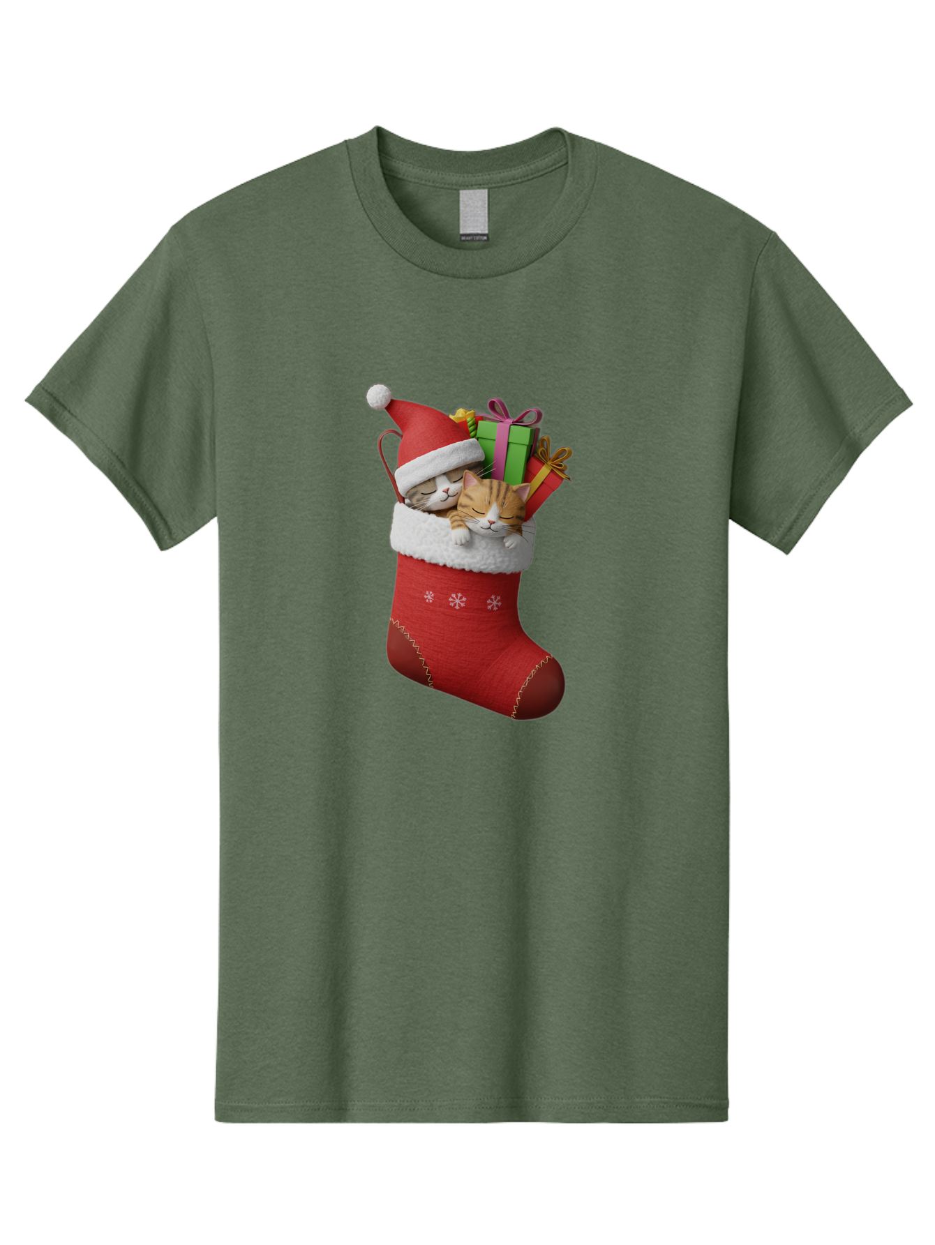 Cats-In-Christmas-Stocking Men'S Graphic Tee, 100% Cotton, Comfortable Casual Summer Wear, Machine Washable, Vintage Camera, Old Camera, Antique Camera, Black Camera, Classic Photography, Photography Equipment, Nostalgic Device, Film Camera, Bam000