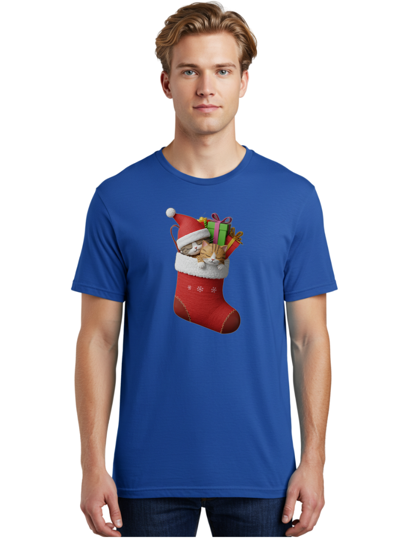 Cats-In-Christmas-Stocking Men'S Graphic Tee, 100% Cotton, Comfortable Casual Summer Wear, Machine Washable, Vintage Camera, Old Camera, Antique Camera, Black Camera, Classic Photography, Photography Equipment, Nostalgic Device, Film Camera, Bam000