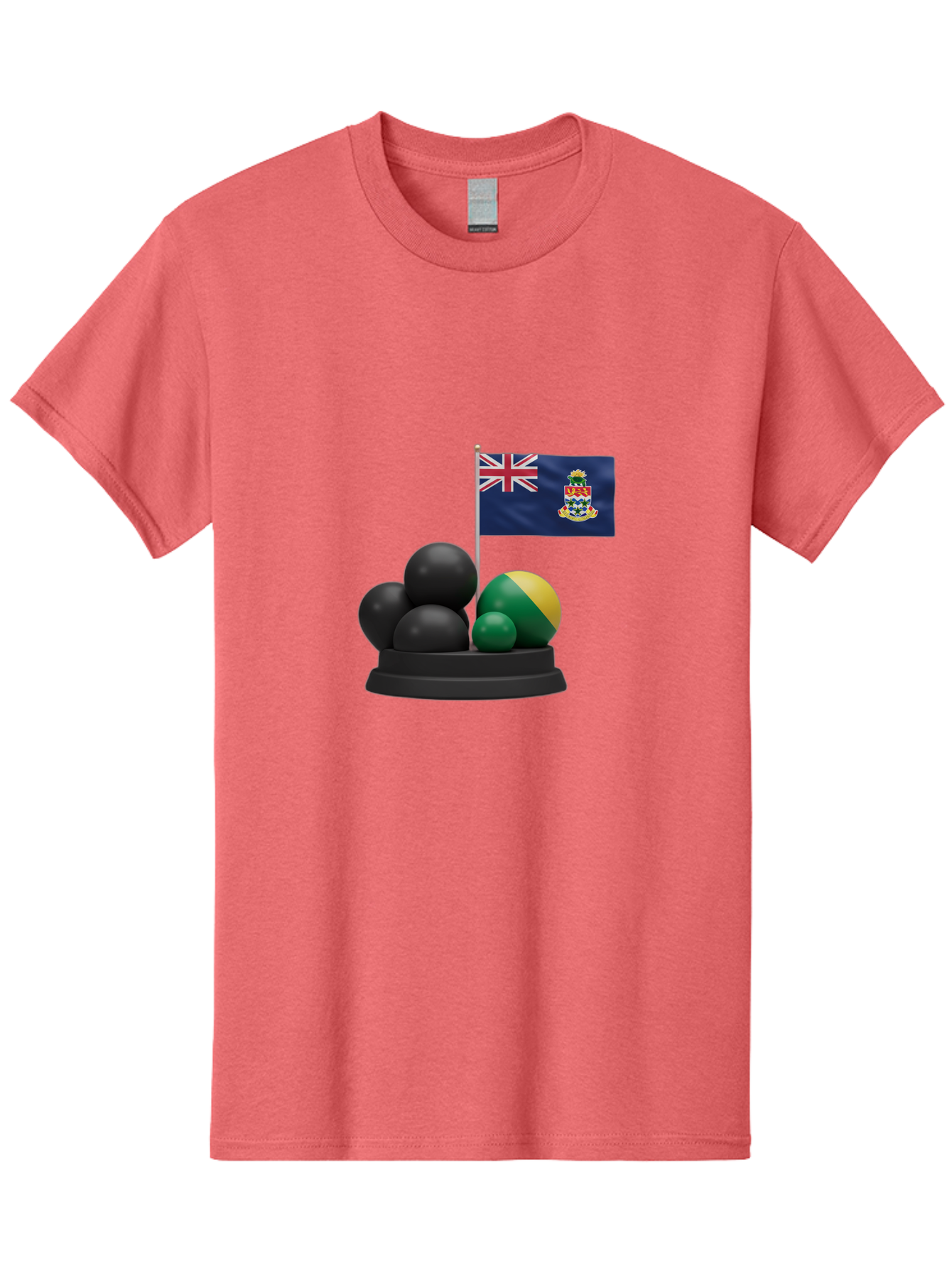 Cayman-Islands-Flag-With-Snooker-Balls Men'S Graphic Tee, 100% Cotton, Comfortable Casual Summer Wear, Machine Washable, Vintage Camera, Old Camera, Antique Camera, Black Camera, Classic Photography, Photography Equipment, Nostalgic Device, Bam001