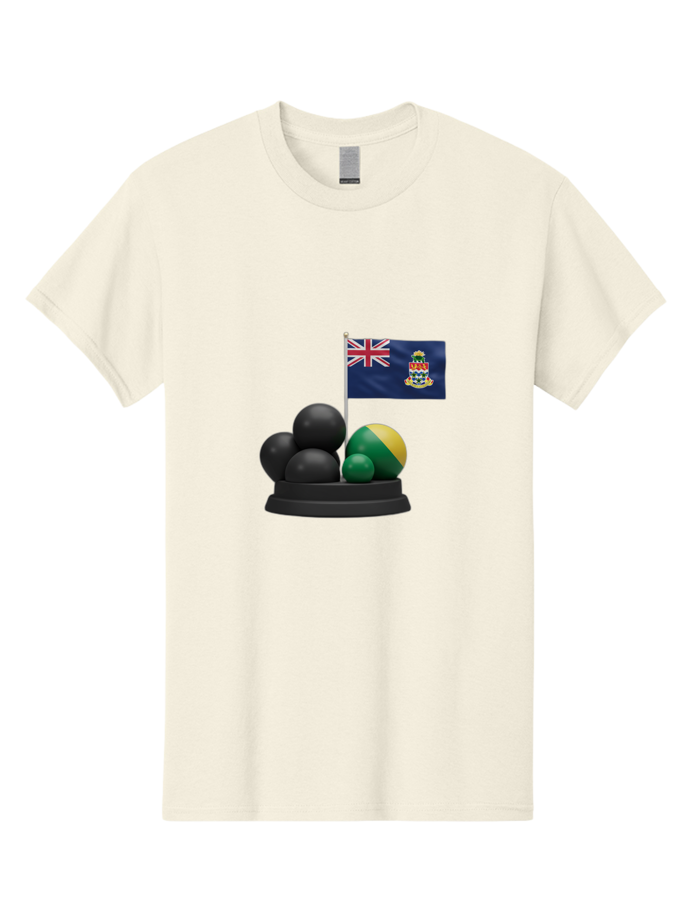 Cayman-Islands-Flag-With-Snooker-Balls Men'S Graphic Tee, 100% Cotton, Comfortable Casual Summer Wear, Machine Washable, Vintage Camera, Old Camera, Antique Camera, Black Camera, Classic Photography, Photography Equipment, Nostalgic Device, Bam001
