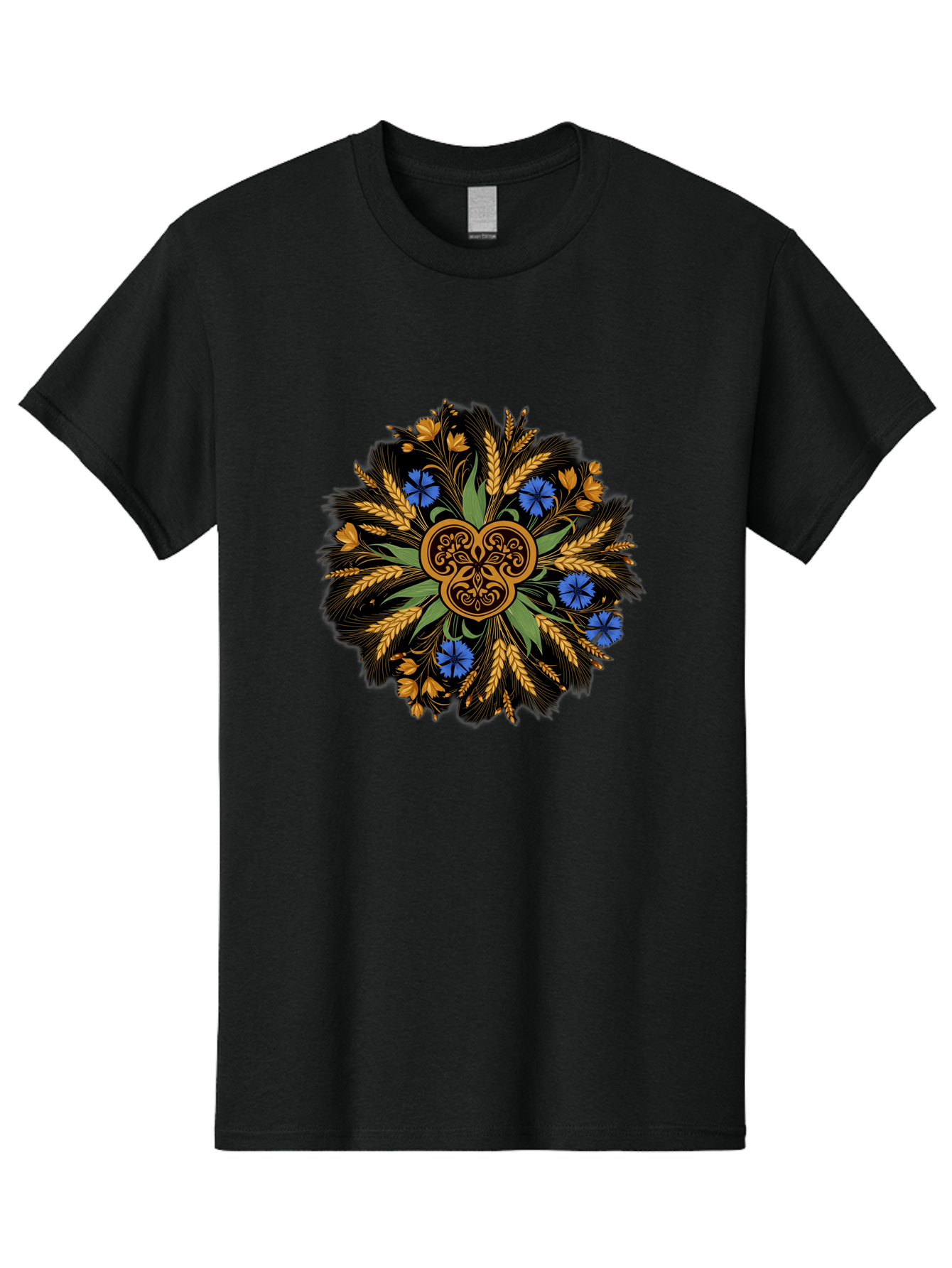 Celtic-Knotwork-Mandala Men'S Graphic Tee, 100% Cotton, Comfortable Casual Summer Wear, Machine Washable, Vintage Camera, Old Camera, Antique Camera, Black Camera, Classic Photography, Photography Equipment, Nostalgic Device, Film Camera, Bam003