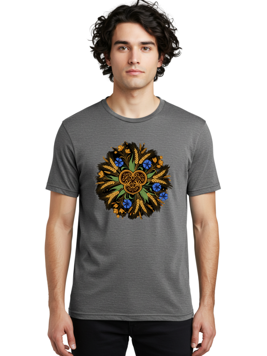 Celtic-Knotwork-Mandala Men'S Graphic Tee, 100% Cotton, Comfortable Casual Summer Wear, Machine Washable, Vintage Camera, Old Camera, Antique Camera, Black Camera, Classic Photography, Photography Equipment, Nostalgic Device, Film Camera, Bam003
