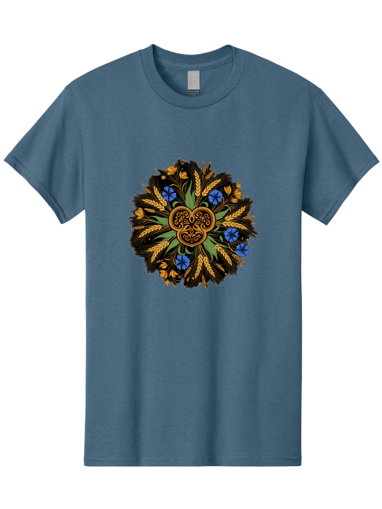 Celtic-Knotwork-Mandala Men'S Graphic Tee, 100% Cotton, Comfortable Casual Summer Wear, Machine Washable, Vintage Camera, Old Camera, Antique Camera, Black Camera, Classic Photography, Photography Equipment, Nostalgic Device, Film Camera, Bam003