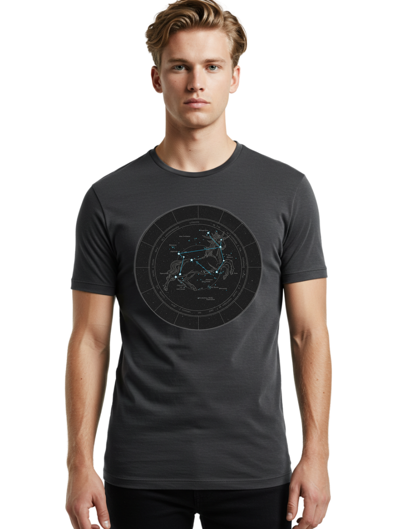 Centaurus Men'S Graphic Tee, 100% Cotton, Comfortable Casual Summer Wear, Machine Washable, Vintage Camera, Old Camera, Antique Camera, Black Camera, Classic Photography, Photography Equipment, Nostalgic Device, Film Camera, Camera Art Bam004