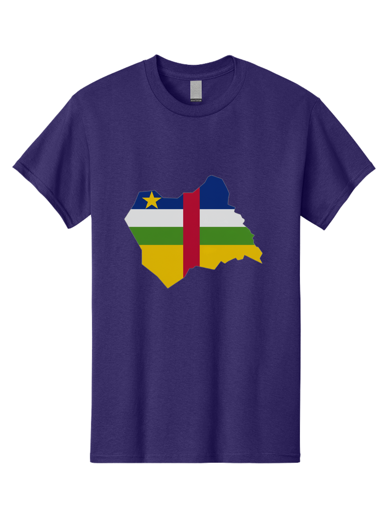 Central-African-Republic-Map-With-Flag Men'S Graphic Tee, 100% Cotton, Comfortable Casual Summer Wear, Machine Washable, Vintage Camera, Old Camera, Antique Camera, Black Camera, Classic Photography, Photography Equipment, Nostalgic Device, Bam005