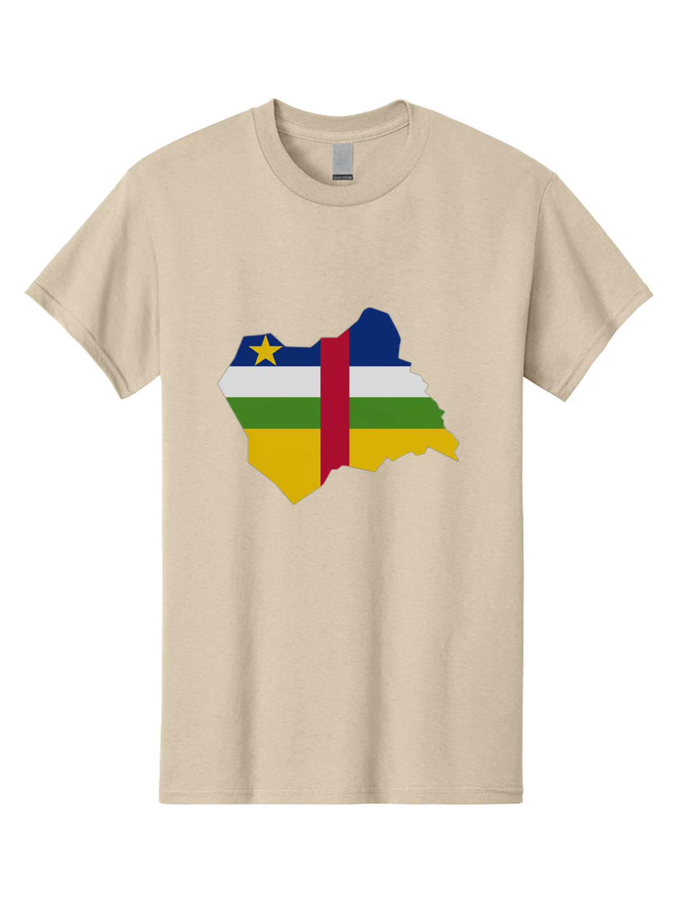 Central-African-Republic-Map-With-Flag Men'S Graphic Tee, 100% Cotton, Comfortable Casual Summer Wear, Machine Washable, Vintage Camera, Old Camera, Antique Camera, Black Camera, Classic Photography, Photography Equipment, Nostalgic Device, Bam005