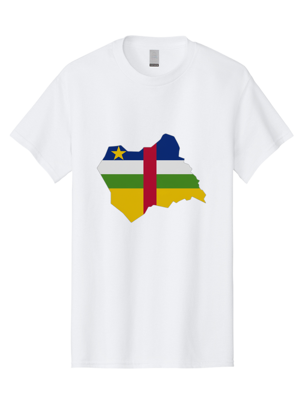 Central-African-Republic-Map-With-Flag Men'S Graphic Tee, 100% Cotton, Comfortable Casual Summer Wear, Machine Washable, Vintage Camera, Old Camera, Antique Camera, Black Camera, Classic Photography, Photography Equipment, Nostalgic Device, Bam005