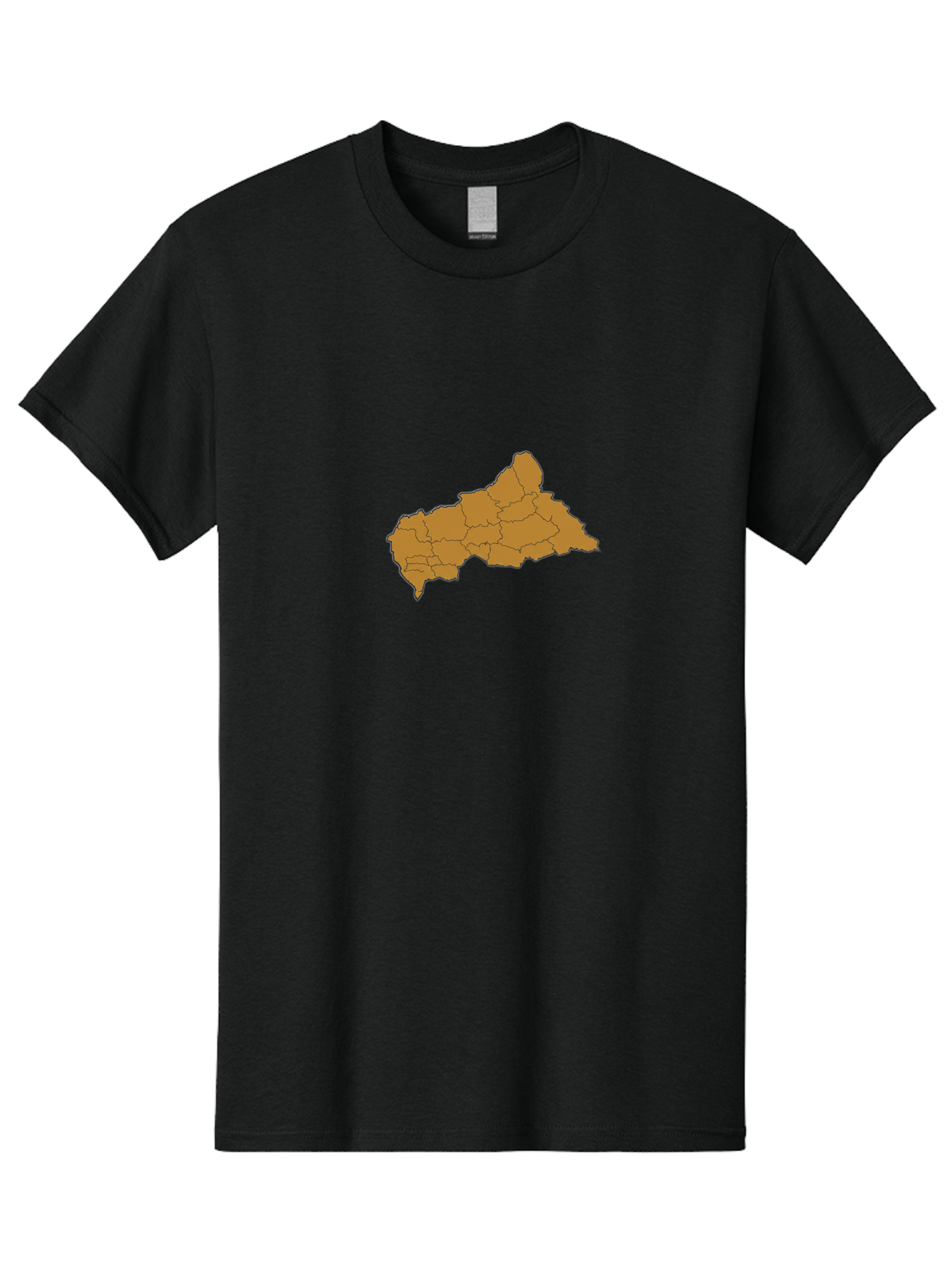 Central-African-Republic-Map Men'S Graphic Tee, 100% Cotton, Comfortable Casual Summer Wear, Machine Washable, Vintage Camera, Old Camera, Antique Camera, Black Camera, Classic Photography, Photography Equipment, Nostalgic Device, Film Camera, Bam006