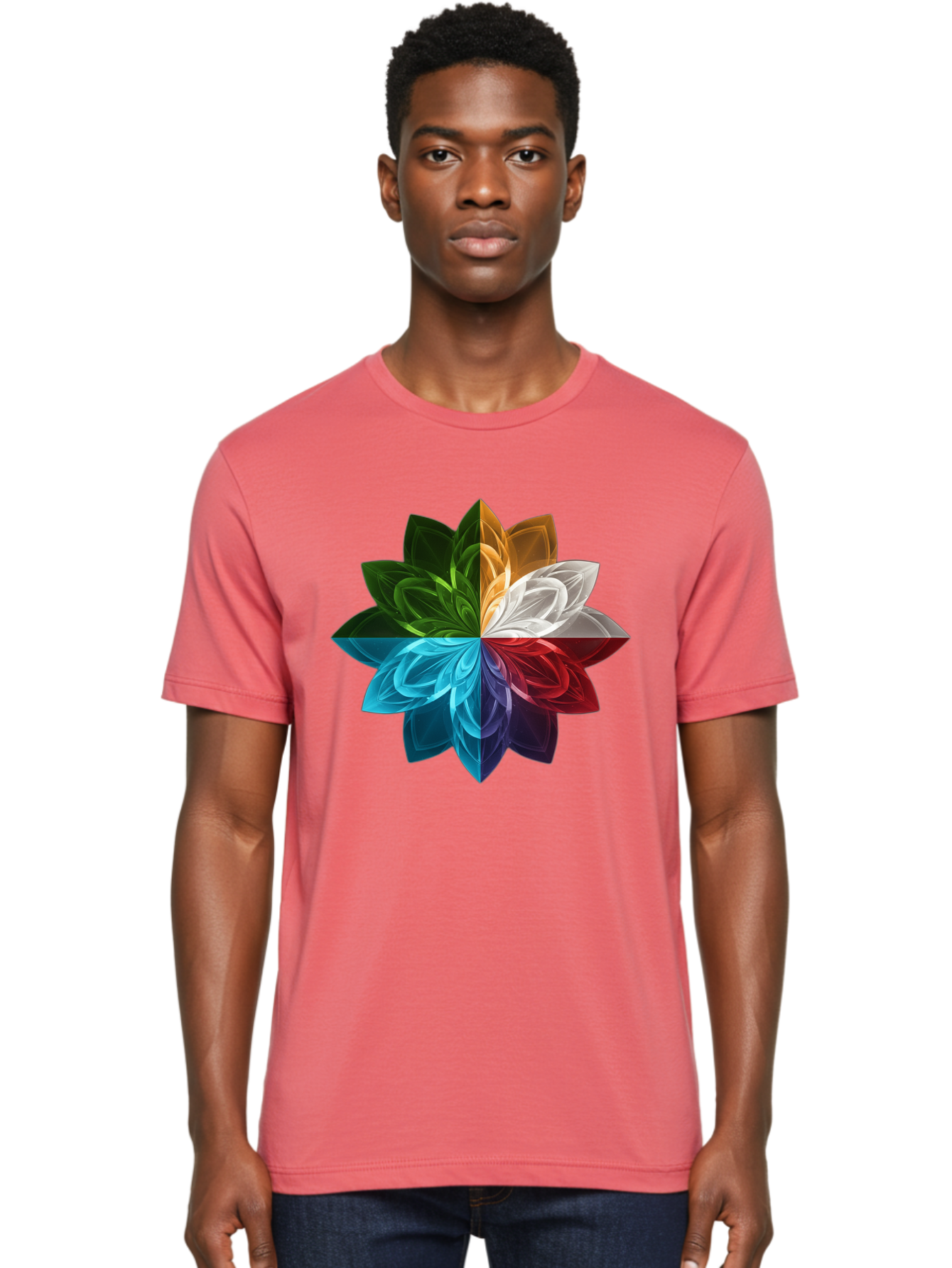 Chakra-Flower Men'S Graphic Tee, 100% Cotton, Comfortable Casual Summer Wear, Machine Washable, Vintage Camera, Old Camera, Antique Camera, Black Camera, Classic Photography, Photography Equipment, Nostalgic Device, Film Camera, Camera Art Bam007