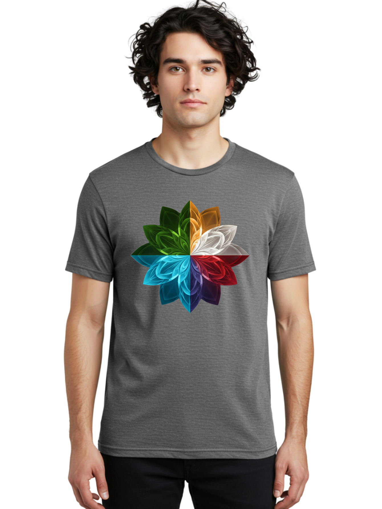 Chakra-Flower Men'S Graphic Tee, 100% Cotton, Comfortable Casual Summer Wear, Machine Washable, Vintage Camera, Old Camera, Antique Camera, Black Camera, Classic Photography, Photography Equipment, Nostalgic Device, Film Camera, Camera Art Bam007