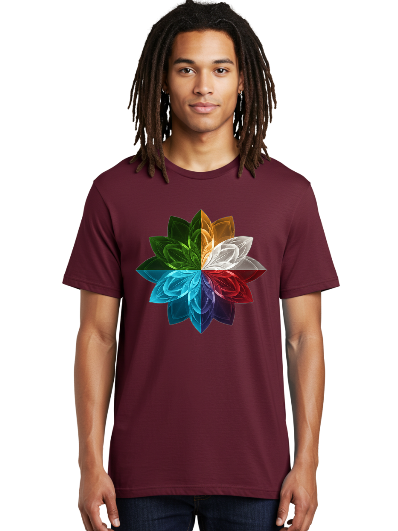 Chakra-Flower Men'S Graphic Tee, 100% Cotton, Comfortable Casual Summer Wear, Machine Washable, Vintage Camera, Old Camera, Antique Camera, Black Camera, Classic Photography, Photography Equipment, Nostalgic Device, Film Camera, Camera Art Bam007