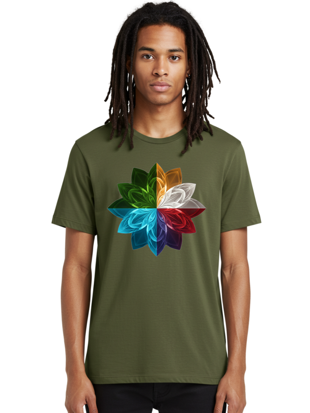 Chakra-Flower Men'S Graphic Tee, 100% Cotton, Comfortable Casual Summer Wear, Machine Washable, Vintage Camera, Old Camera, Antique Camera, Black Camera, Classic Photography, Photography Equipment, Nostalgic Device, Film Camera, Camera Art Bam007