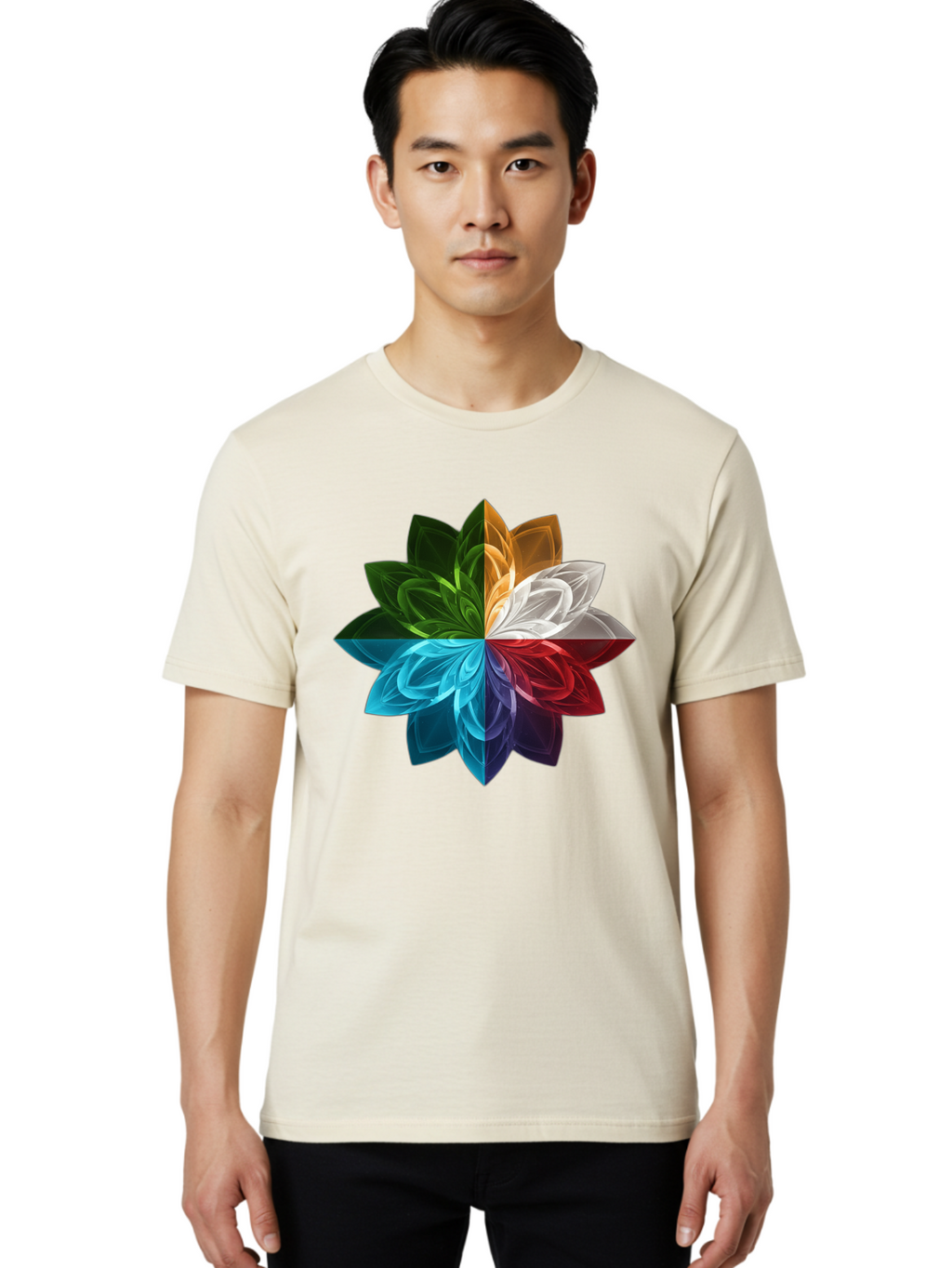 Chakra-Flower Men'S Graphic Tee, 100% Cotton, Comfortable Casual Summer Wear, Machine Washable, Vintage Camera, Old Camera, Antique Camera, Black Camera, Classic Photography, Photography Equipment, Nostalgic Device, Film Camera, Camera Art Bam007