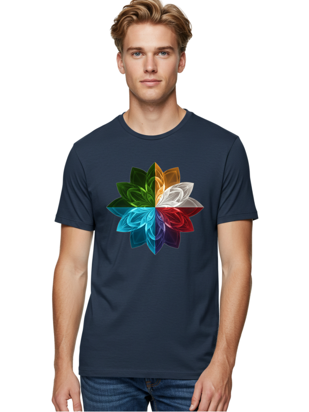 Chakra-Flower Men'S Graphic Tee, 100% Cotton, Comfortable Casual Summer Wear, Machine Washable, Vintage Camera, Old Camera, Antique Camera, Black Camera, Classic Photography, Photography Equipment, Nostalgic Device, Film Camera, Camera Art Bam007