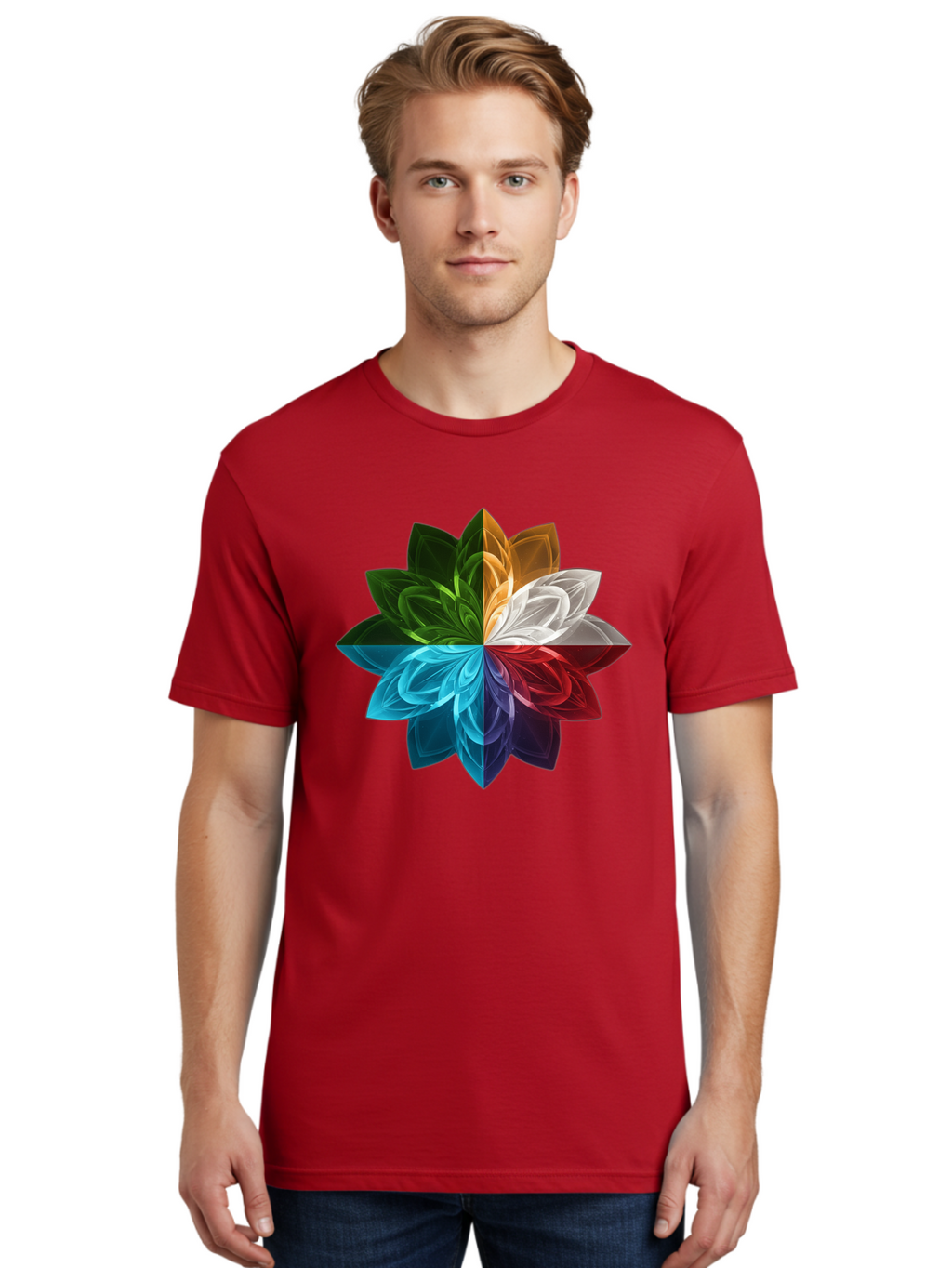 Chakra-Flower Men'S Graphic Tee, 100% Cotton, Comfortable Casual Summer Wear, Machine Washable, Vintage Camera, Old Camera, Antique Camera, Black Camera, Classic Photography, Photography Equipment, Nostalgic Device, Film Camera, Camera Art Bam007