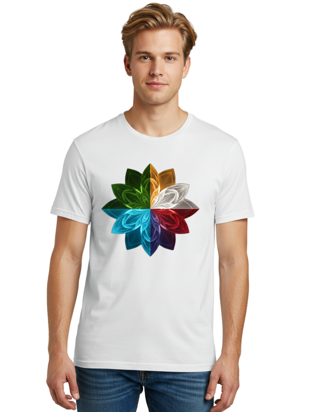 Chakra-Flower Men'S Graphic Tee, 100% Cotton, Comfortable Casual Summer Wear, Machine Washable, Vintage Camera, Old Camera, Antique Camera, Black Camera, Classic Photography, Photography Equipment, Nostalgic Device, Film Camera, Camera Art Bam007