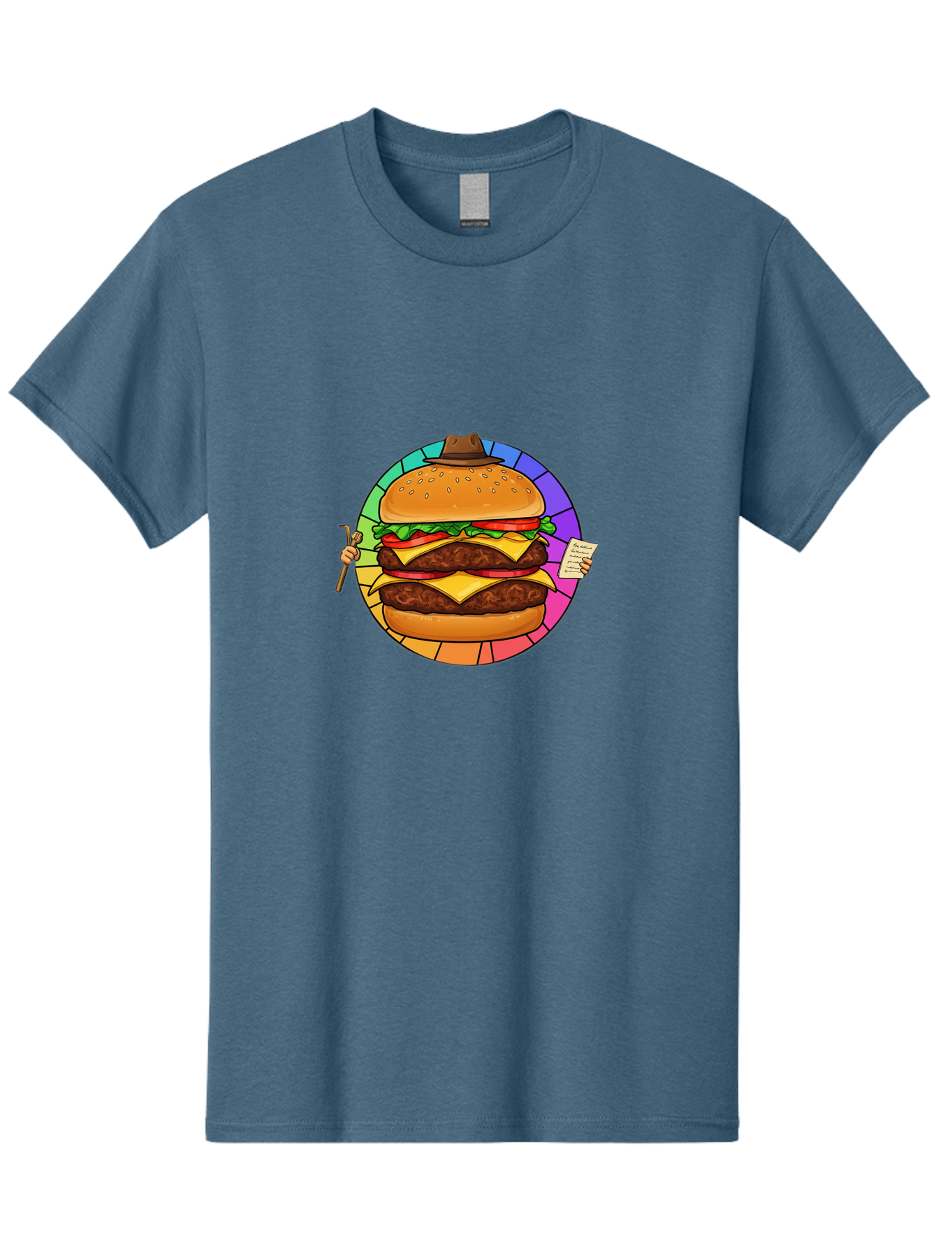 Cheeseburger-With-Cowboy-Hat Men'S Graphic Tee, 100% Cotton, Comfortable Casual Summer Wear, Machine Washable, Vintage Camera, Old Camera, Antique Camera, Black Camera, Classic Photography, Photography Equipment, Nostalgic Device, Film Camera, Bam008