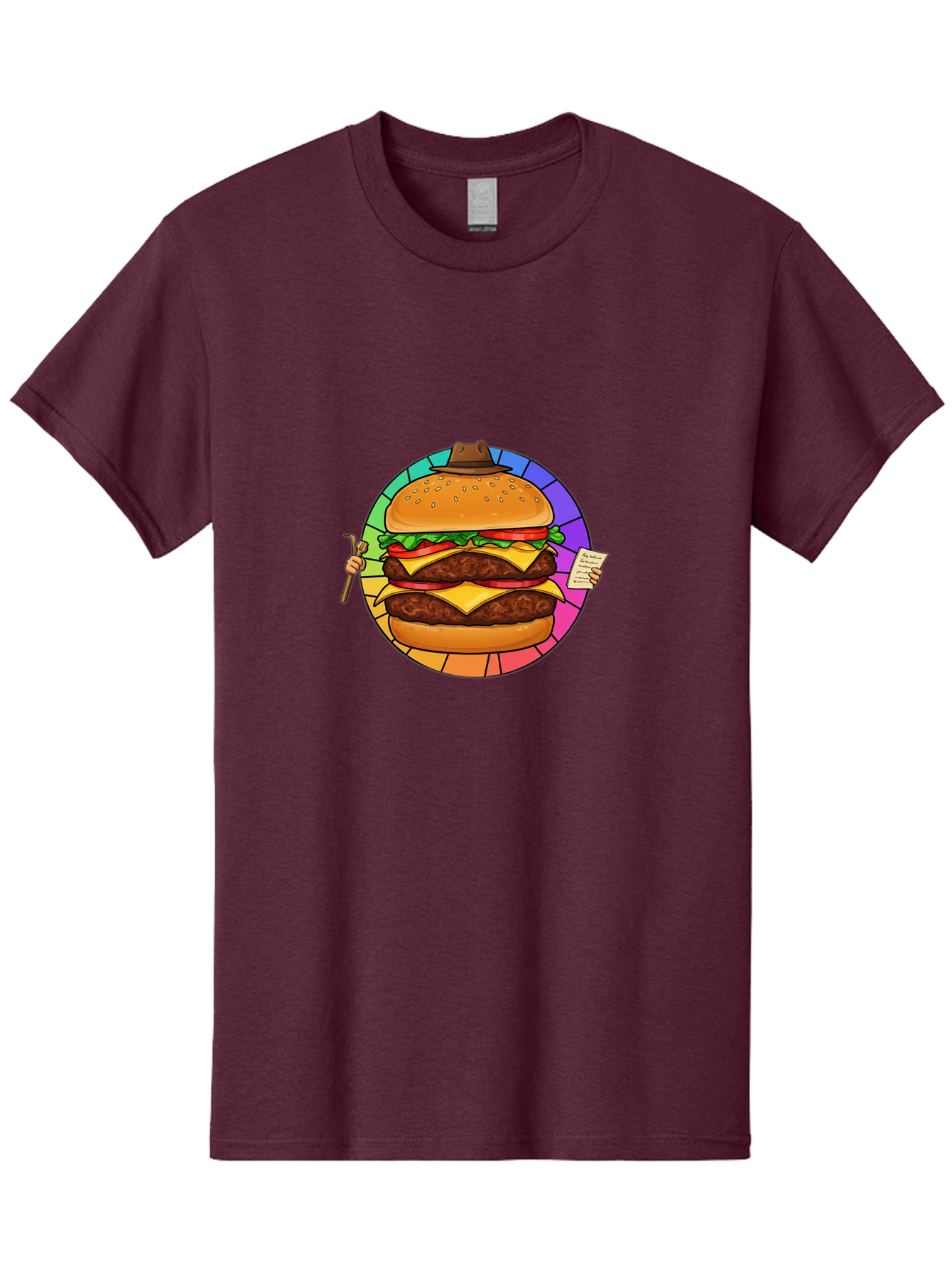 Cheeseburger-With-Cowboy-Hat Men'S Graphic Tee, 100% Cotton, Comfortable Casual Summer Wear, Machine Washable, Vintage Camera, Old Camera, Antique Camera, Black Camera, Classic Photography, Photography Equipment, Nostalgic Device, Film Camera, Bam008