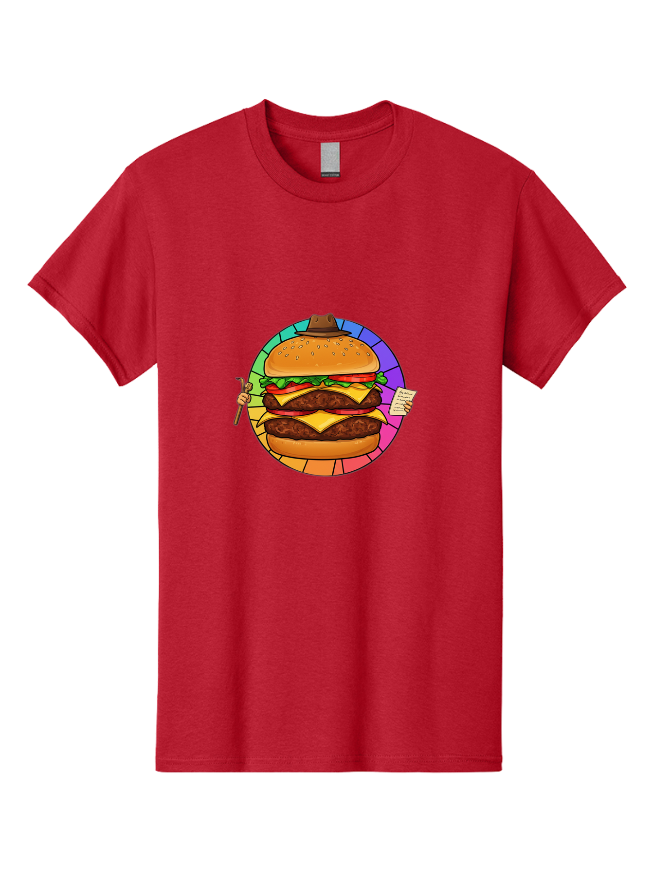 Cheeseburger-With-Cowboy-Hat Men'S Graphic Tee, 100% Cotton, Comfortable Casual Summer Wear, Machine Washable, Vintage Camera, Old Camera, Antique Camera, Black Camera, Classic Photography, Photography Equipment, Nostalgic Device, Film Camera, Bam008
