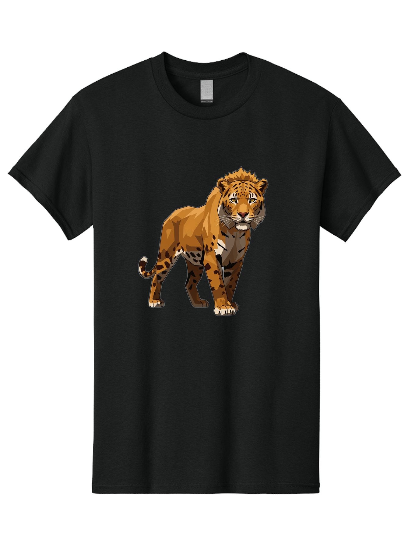 Cheetah Men'S Graphic Tee, 100% Cotton, Comfortable Casual Summer Wear, Machine Washable, Vintage Camera, Old Camera, Antique Camera, Black Camera, Classic Photography, Photography Equipment, Nostalgic Device, Film Camera, Camera Art Bam009