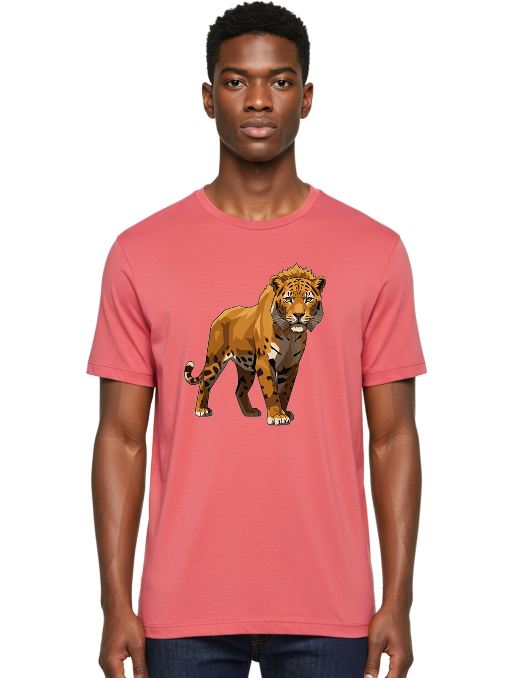 Cheetah Men'S Graphic Tee, 100% Cotton, Comfortable Casual Summer Wear, Machine Washable, Vintage Camera, Old Camera, Antique Camera, Black Camera, Classic Photography, Photography Equipment, Nostalgic Device, Film Camera, Camera Art Bam009