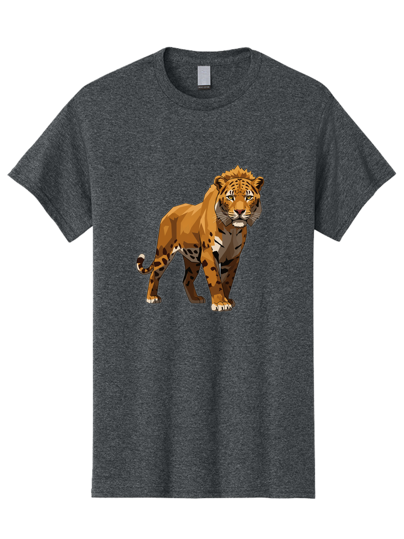 Cheetah Men'S Graphic Tee, 100% Cotton, Comfortable Casual Summer Wear, Machine Washable, Vintage Camera, Old Camera, Antique Camera, Black Camera, Classic Photography, Photography Equipment, Nostalgic Device, Film Camera, Camera Art Bam009